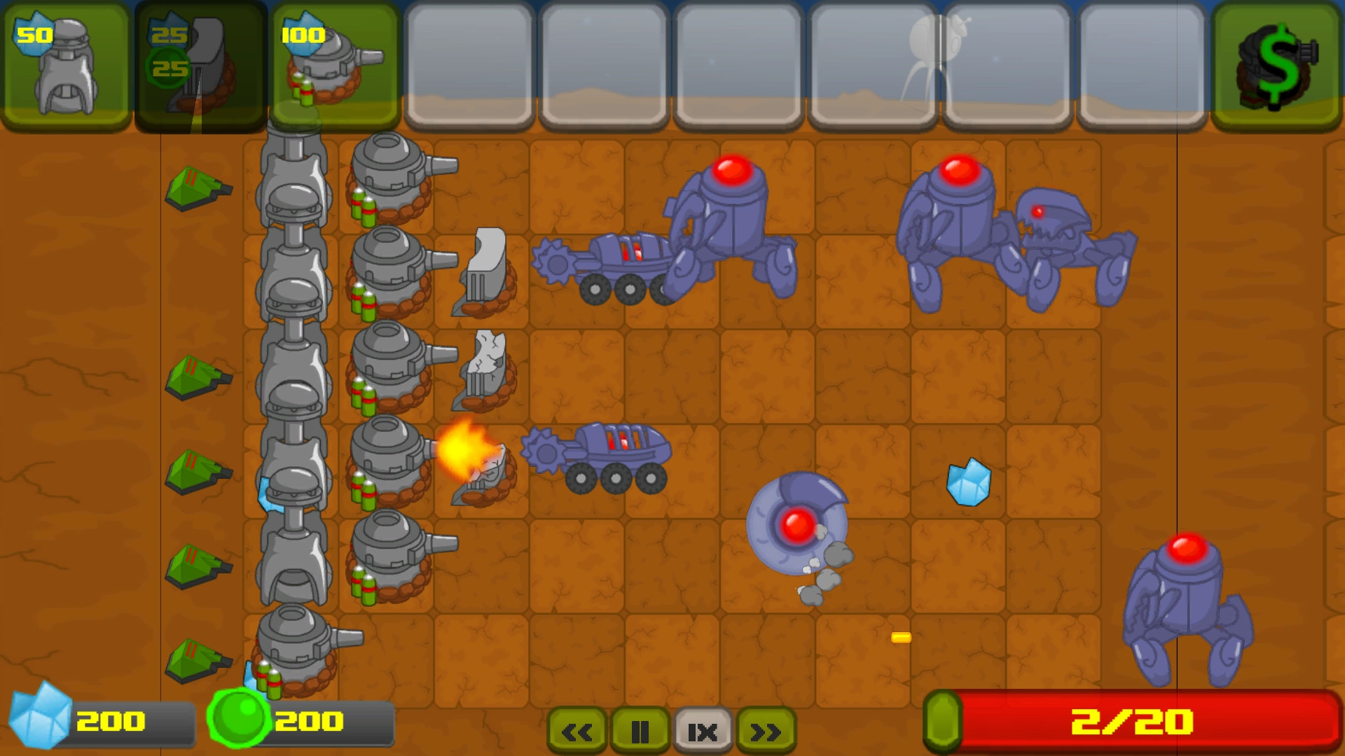 Martians Vs Robots screenshot 7
