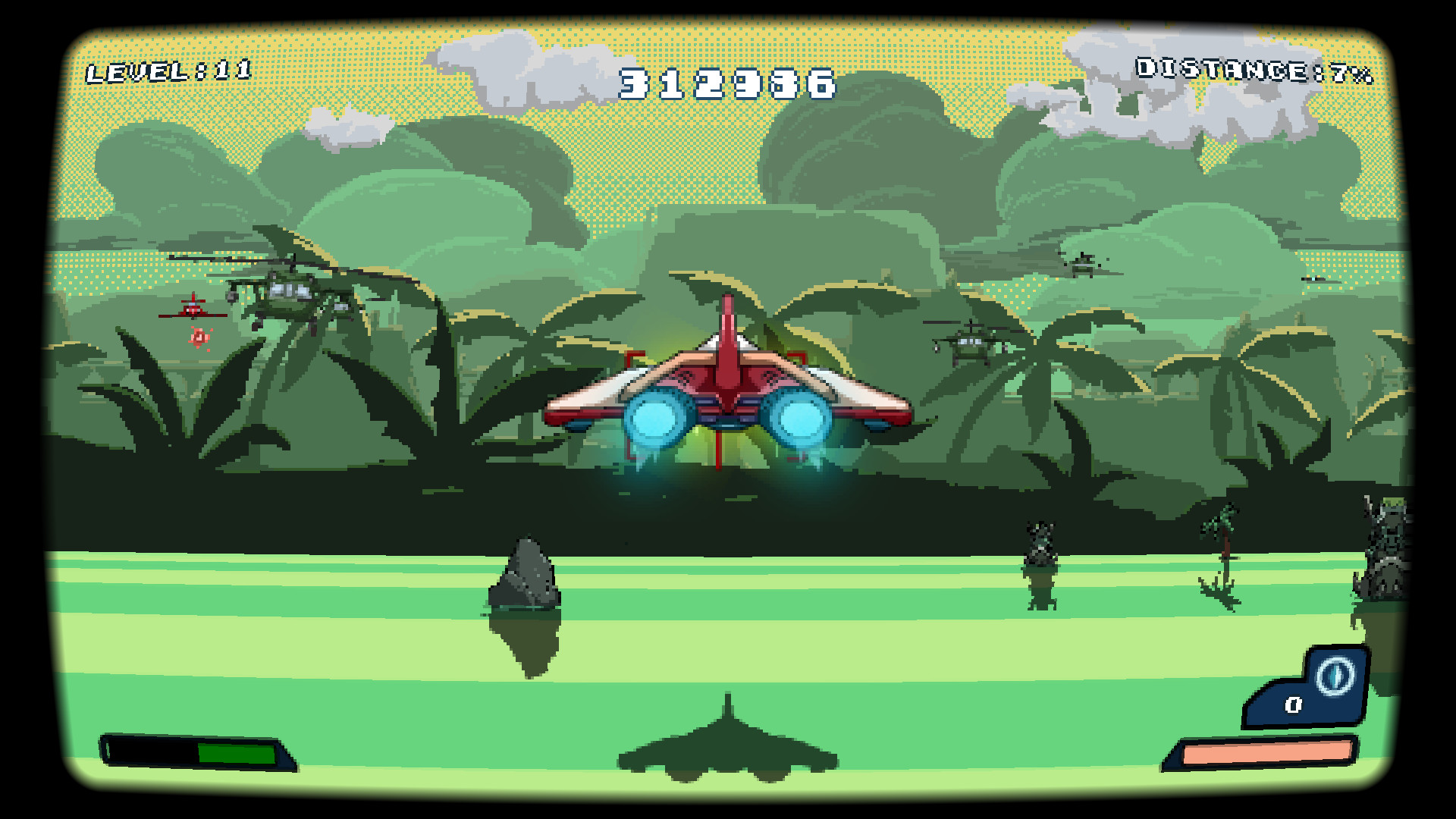 Sky Harrier: Alpha Code screenshot 2