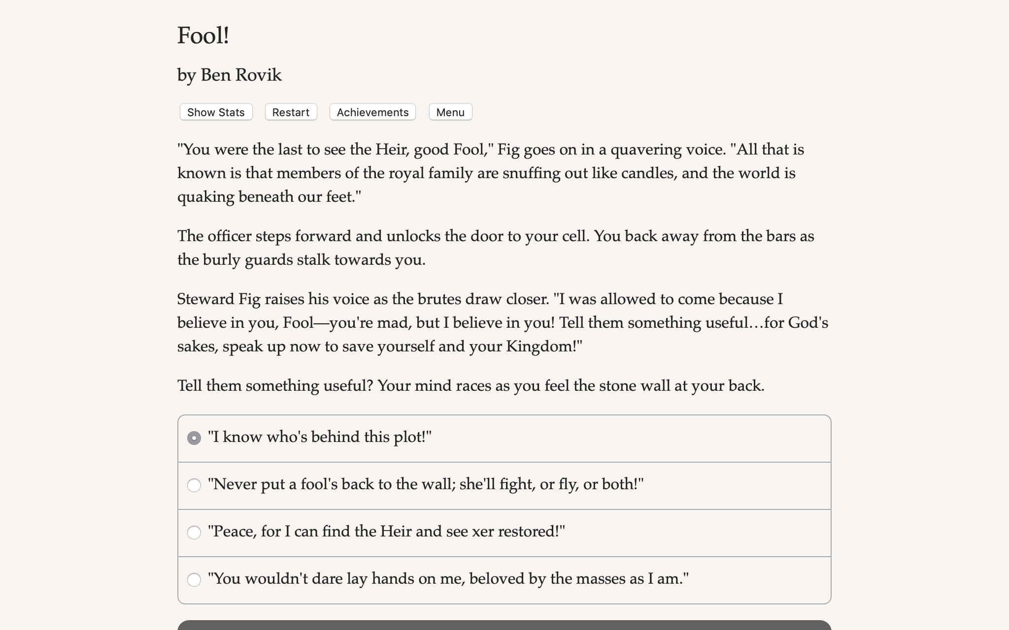 Fool! screenshot 5