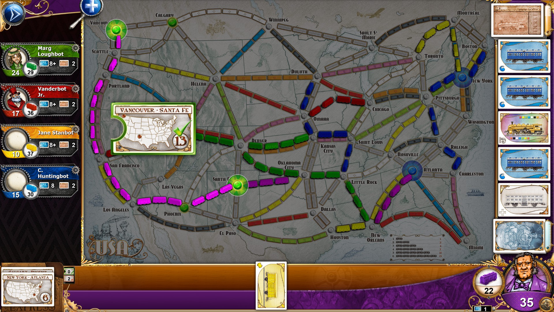 Ticket to Ride: Classic Edition screenshot 3