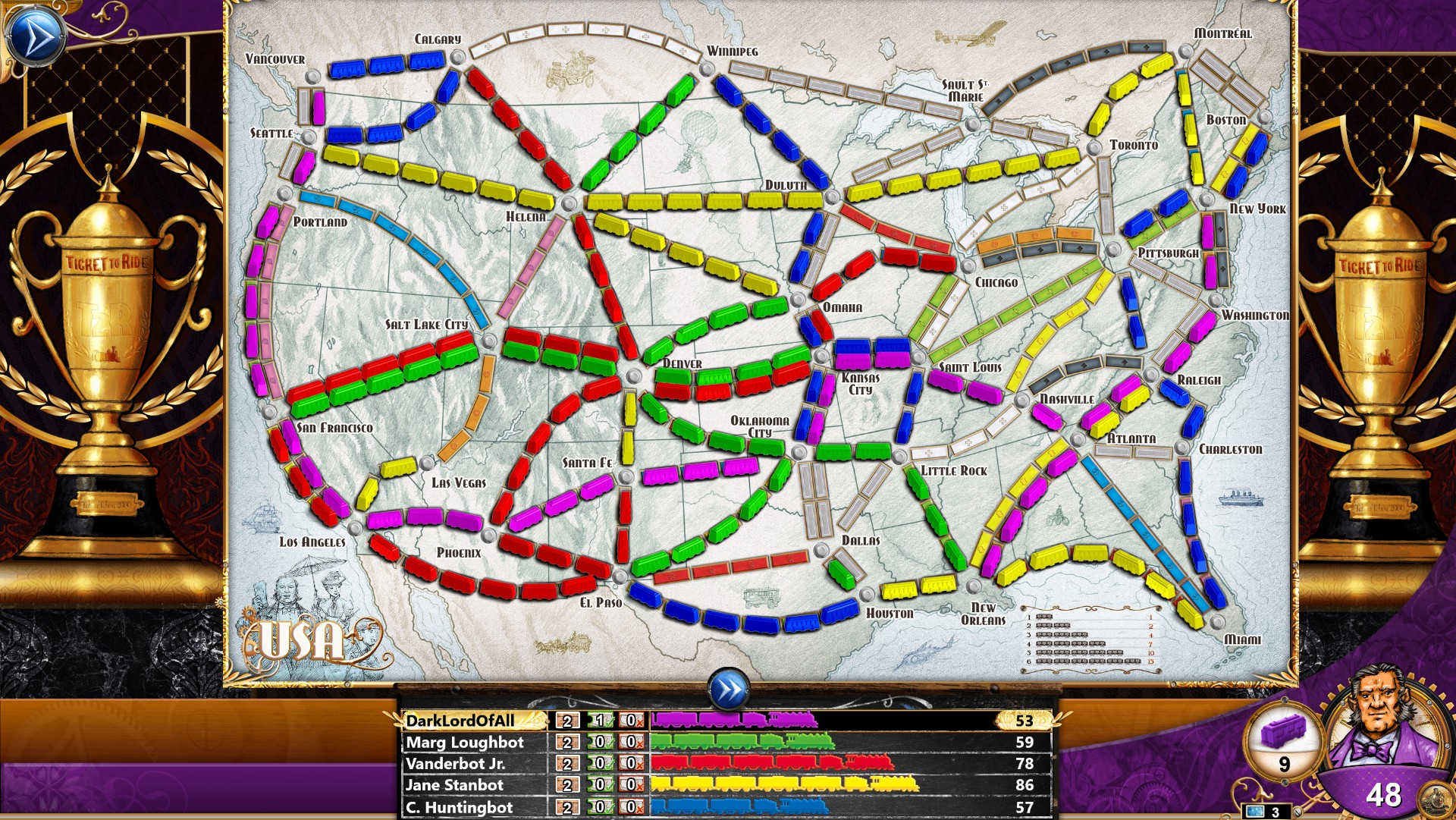Ticket to Ride: Classic Edition screenshot 4