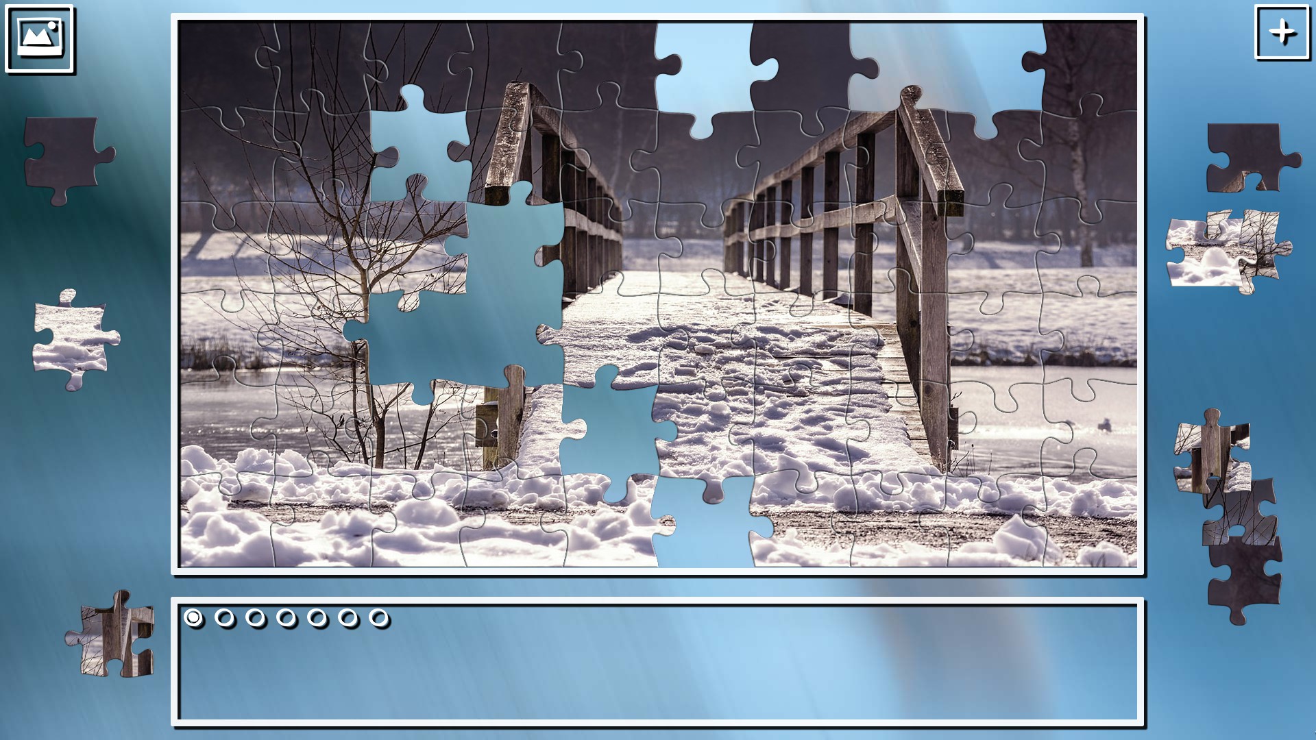 Super Jigsaw Puzzle: Generations - Winter Puzzles screenshot 1