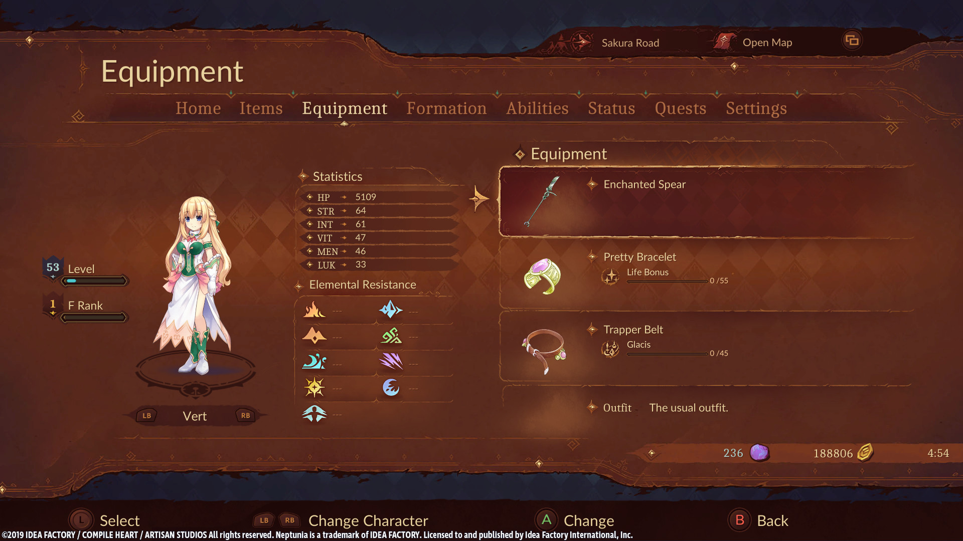 Super Neptunia RPG - Enchanted Weapon Set screenshot 5