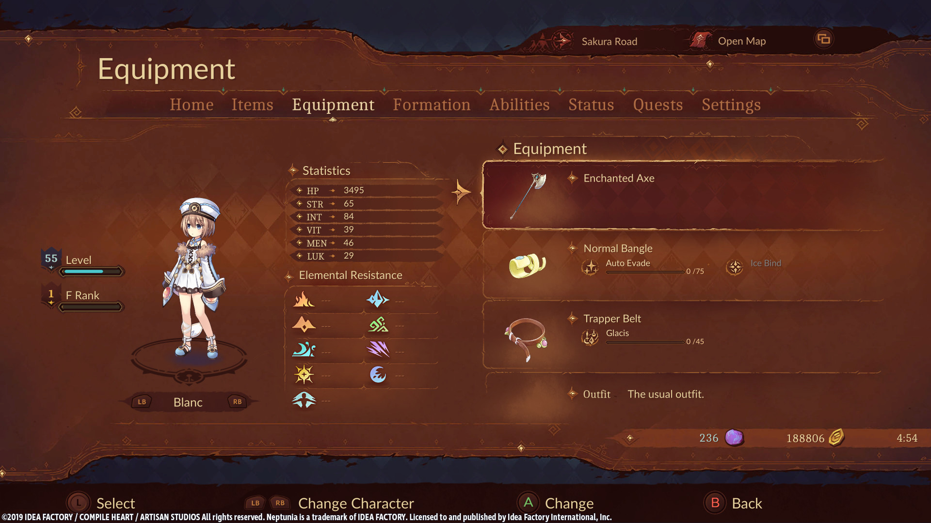 Super Neptunia RPG - Enchanted Weapon Set screenshot 1