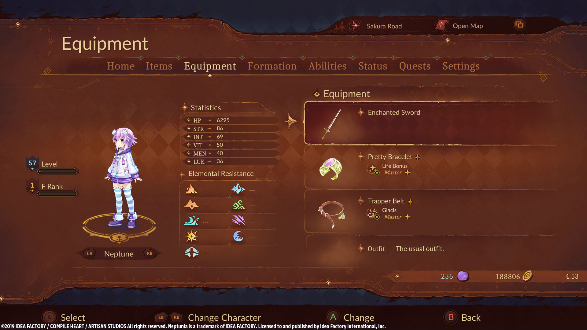 Super Neptunia RPG - Enchanted Weapon Set screenshot 2
