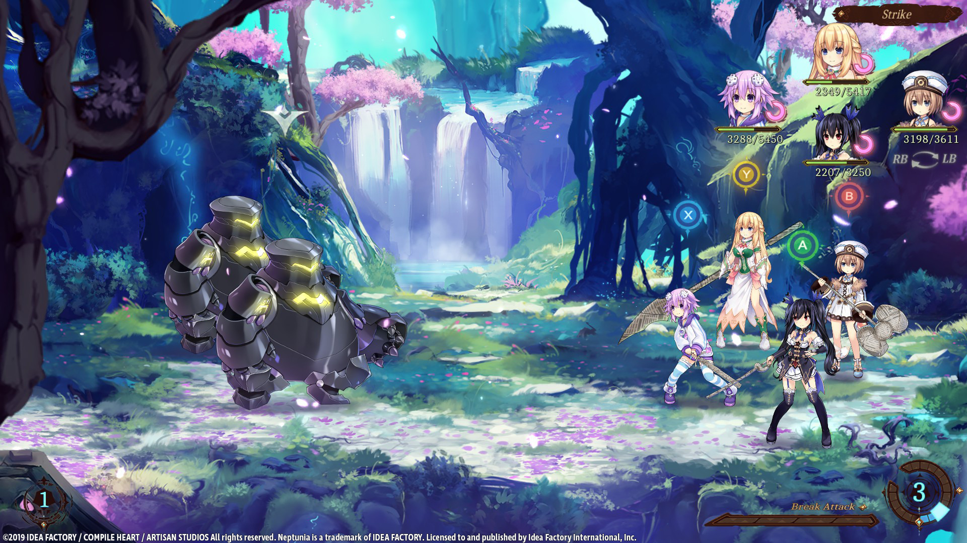 Super Neptunia RPG - [Cosplay Series] Equipment Set screenshot 6