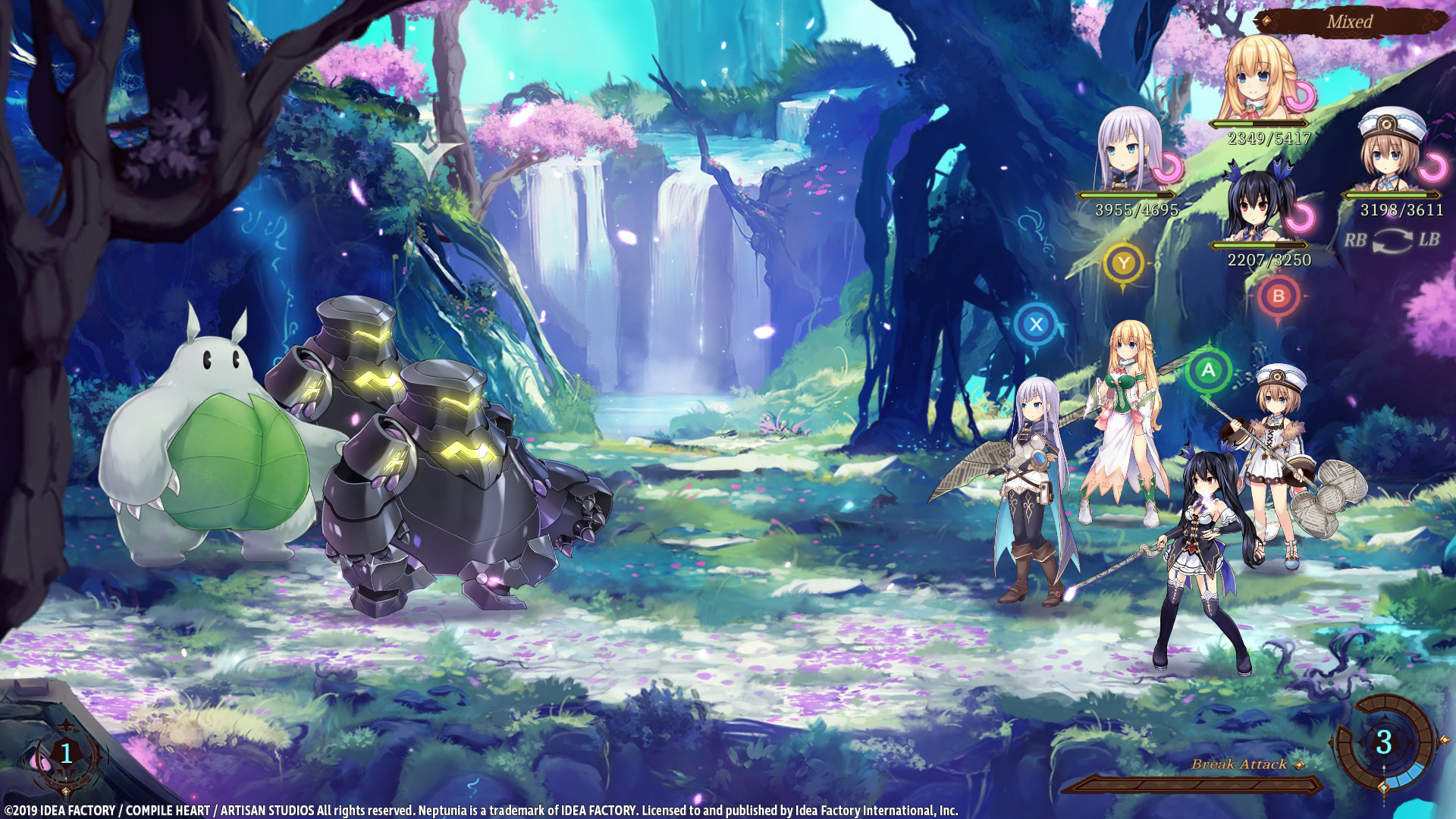 Super Neptunia RPG - [Cosplay Series] Equipment Set screenshot 9
