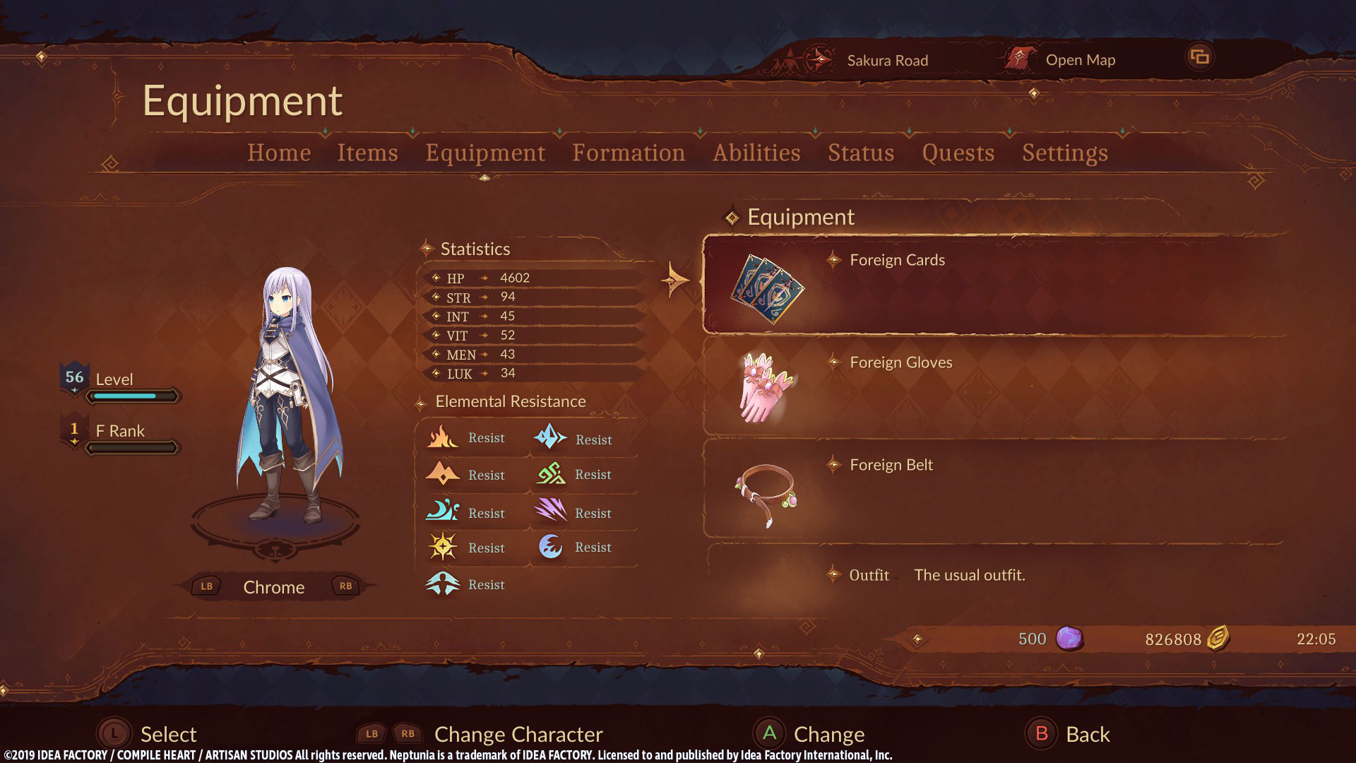 Super Neptunia RPG - [Foreign Series] Equipment Set screenshot 2