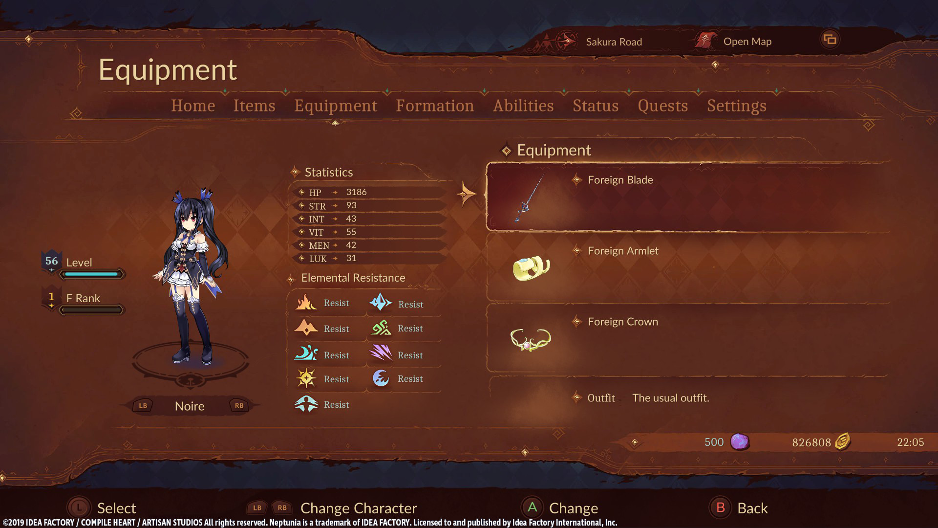 Super Neptunia RPG - [Foreign Series] Equipment Set screenshot 4
