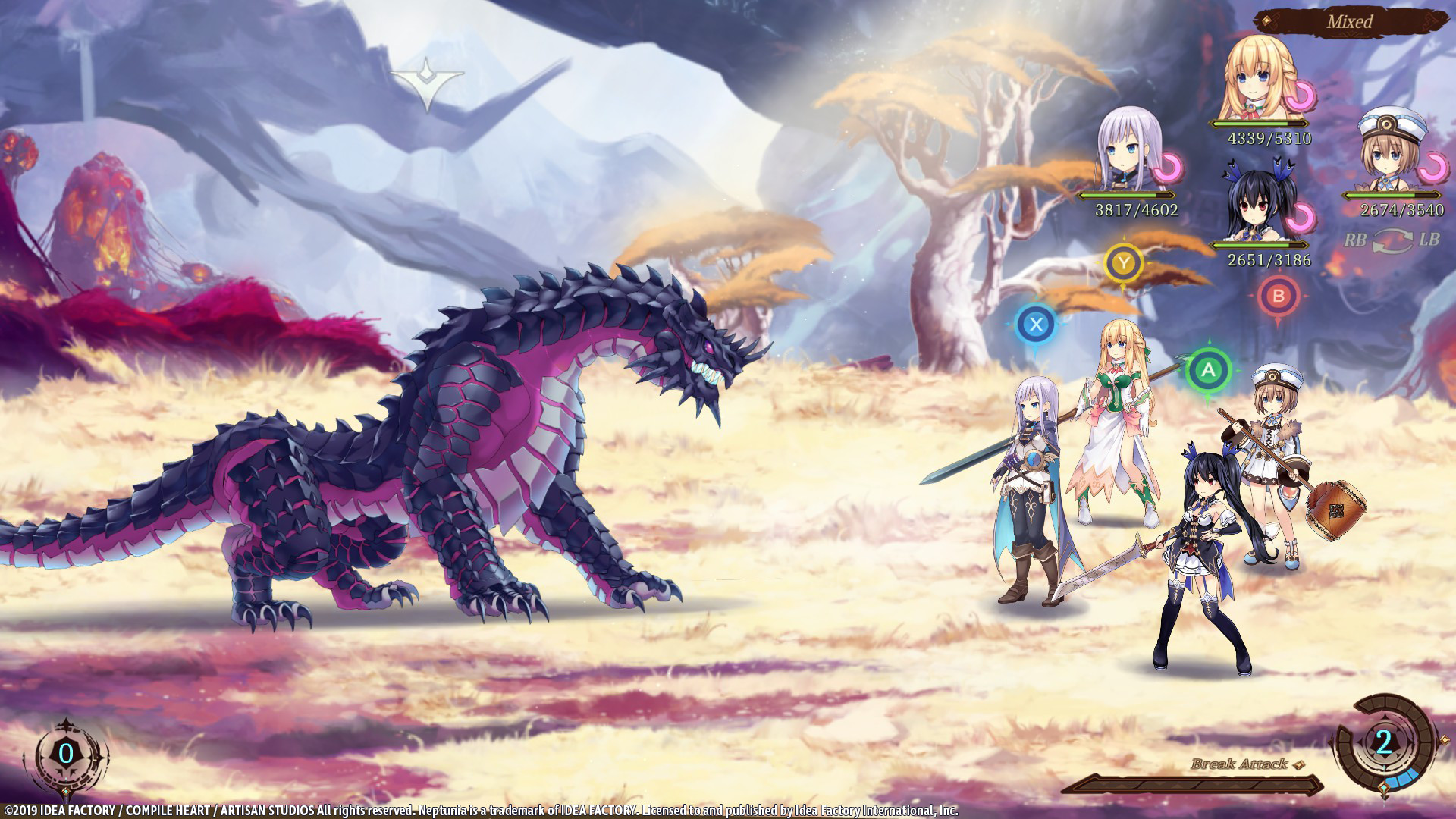 Super Neptunia RPG - [Traditional Series] Equipment Set screenshot 9