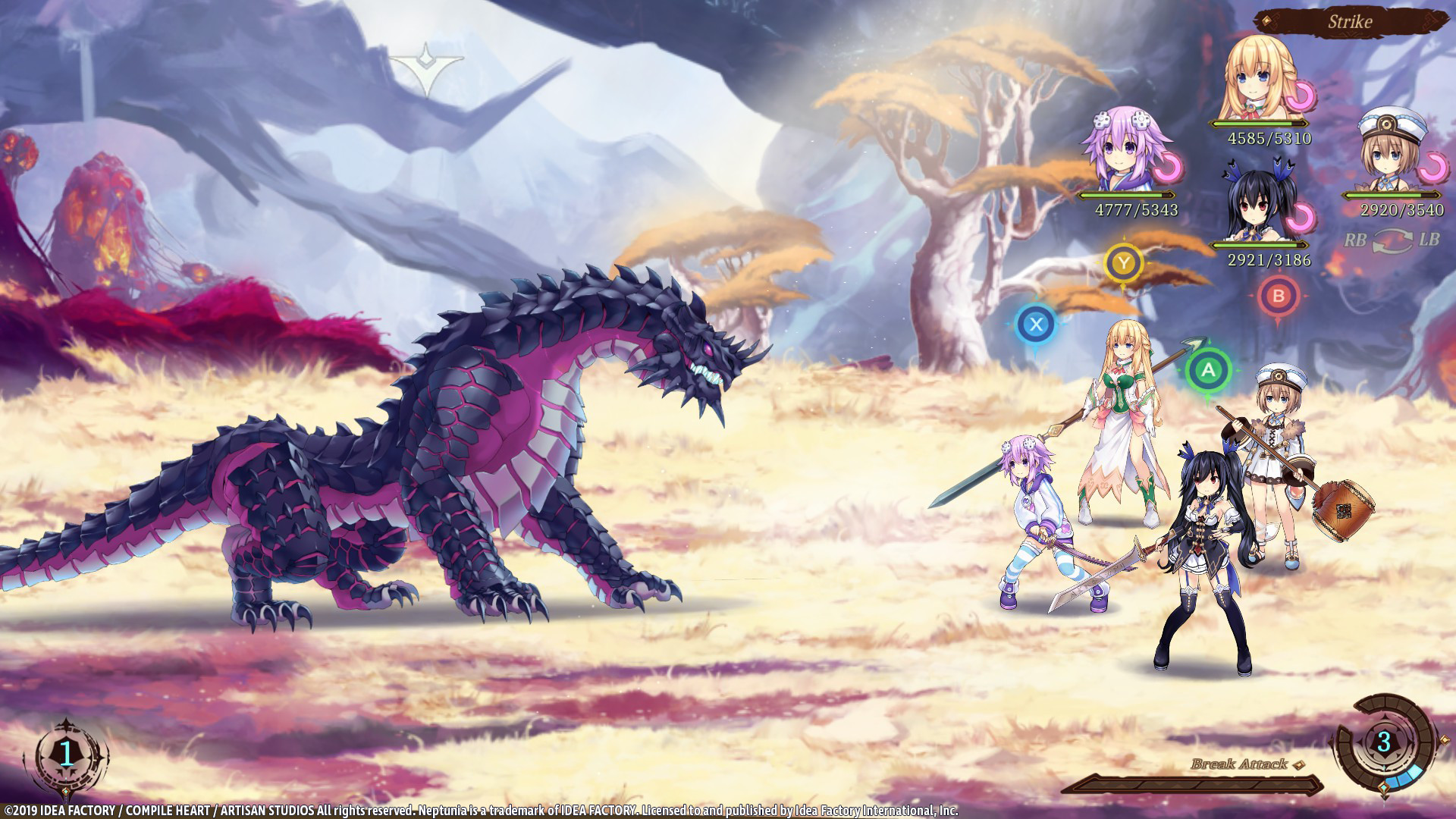 Super Neptunia RPG - [Traditional Series] Equipment Set screenshot 8