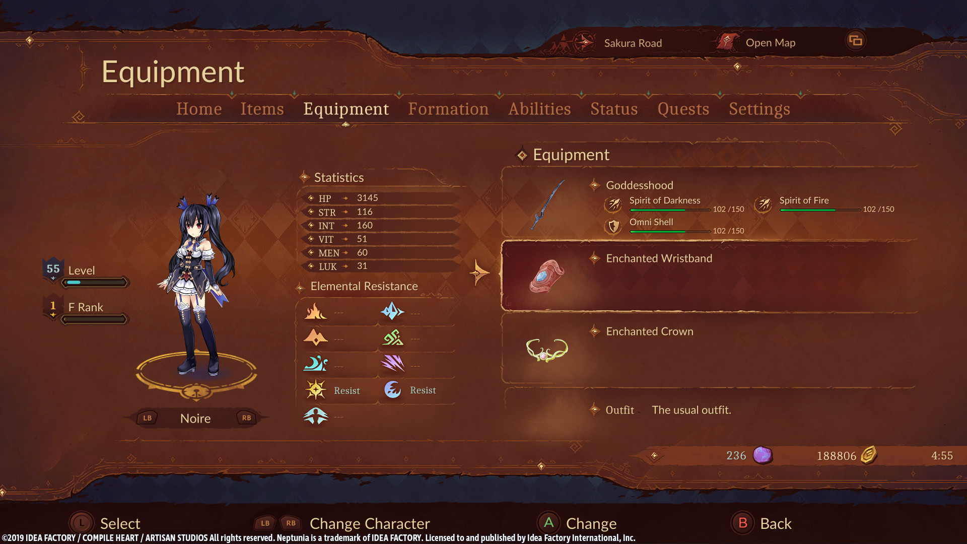 Super Neptunia RPG - [Enchanted Series] Equipment Set screenshot 8