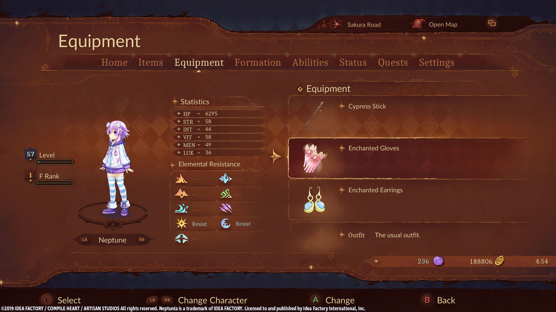 Super Neptunia RPG - [Enchanted Series] Equipment Set screenshot 3