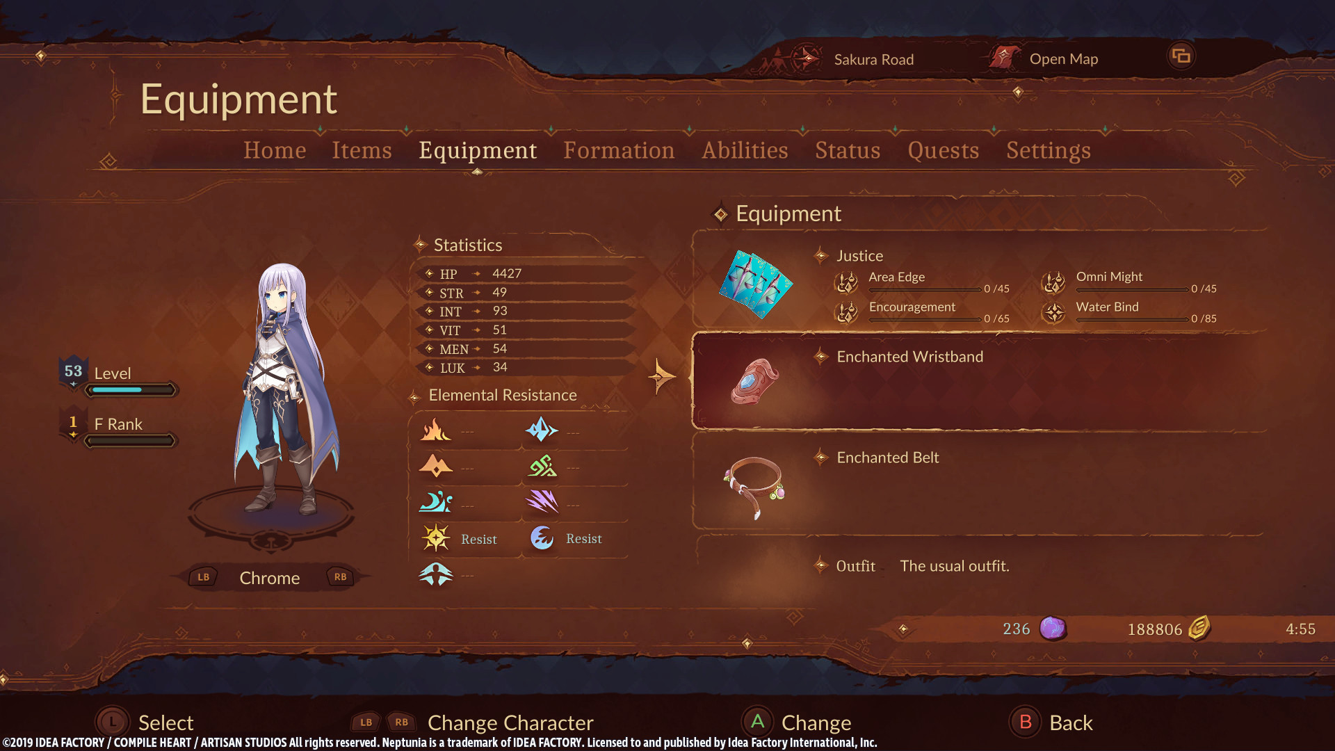 Super Neptunia RPG - [Enchanted Series] Equipment Set screenshot 9