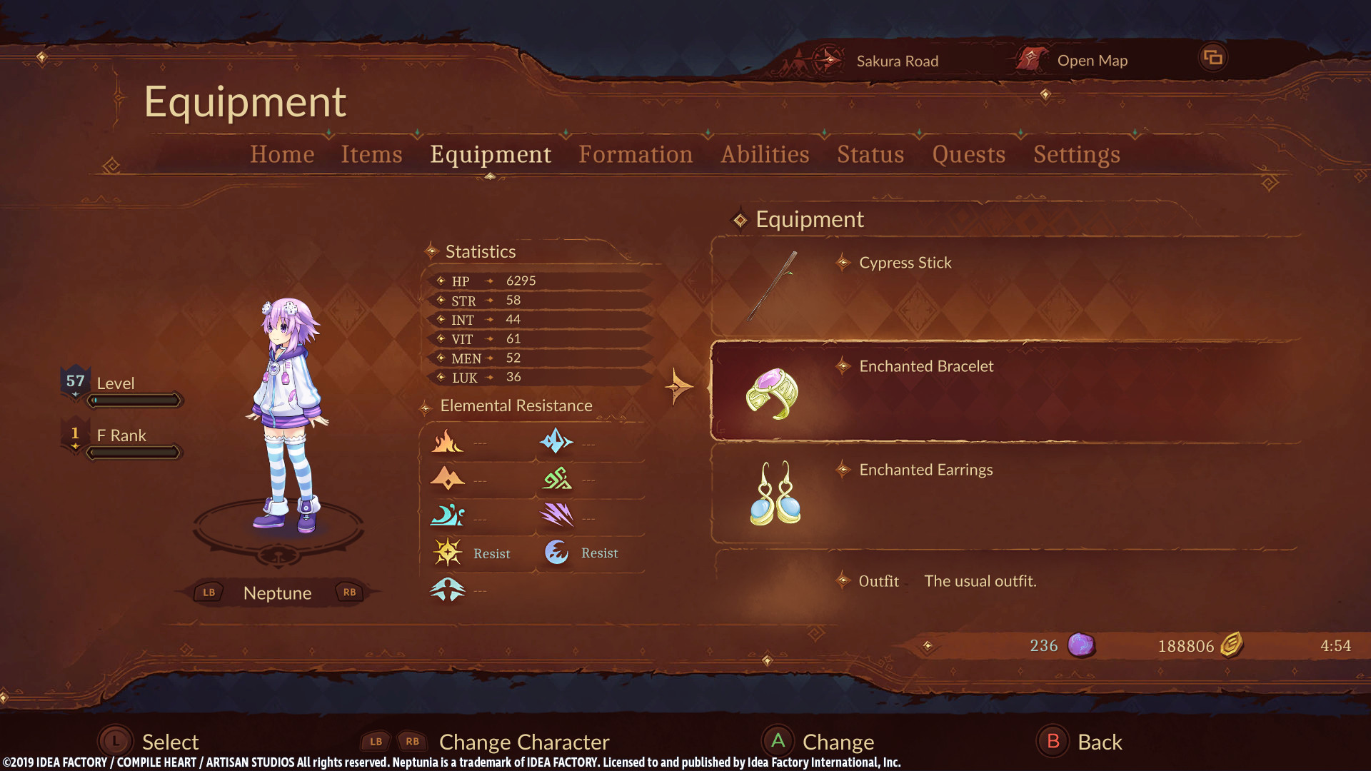 Super Neptunia RPG - [Enchanted Series] Equipment Set screenshot 2