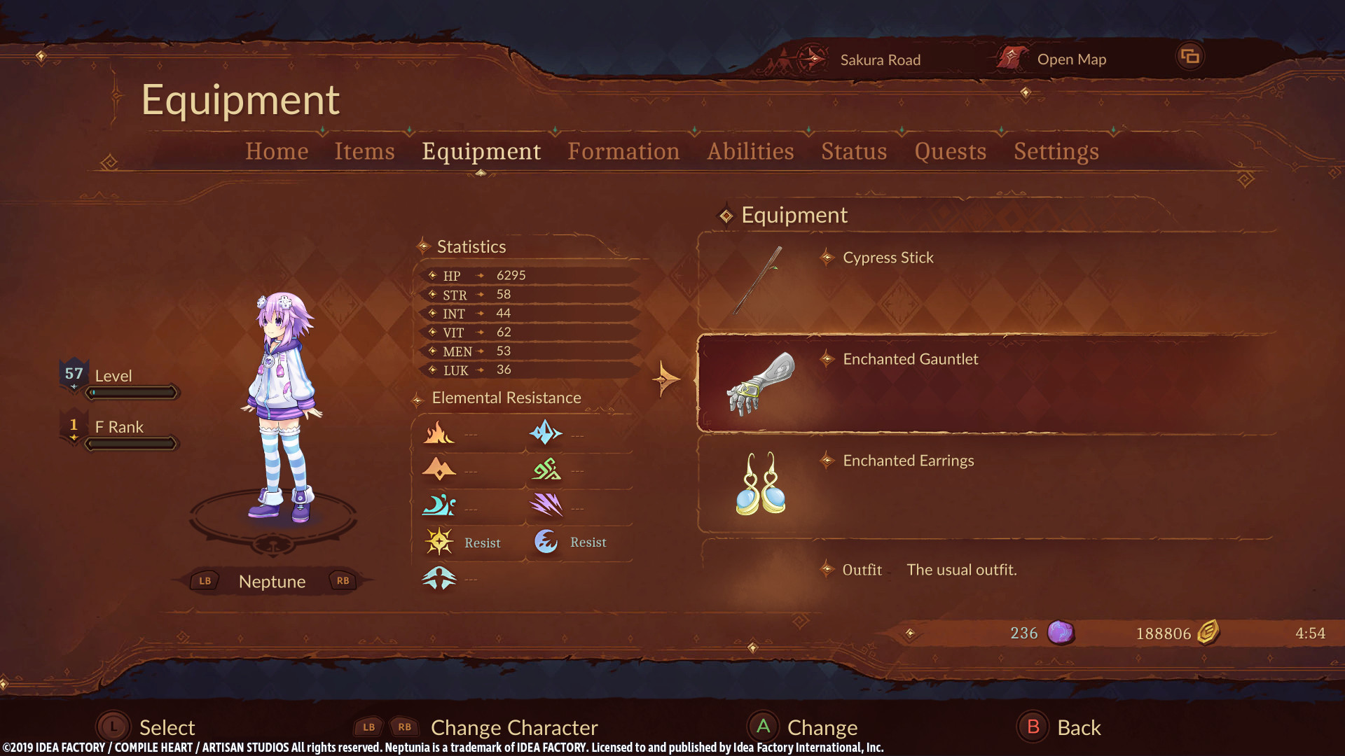Super Neptunia RPG - [Enchanted Series] Equipment Set screenshot 4