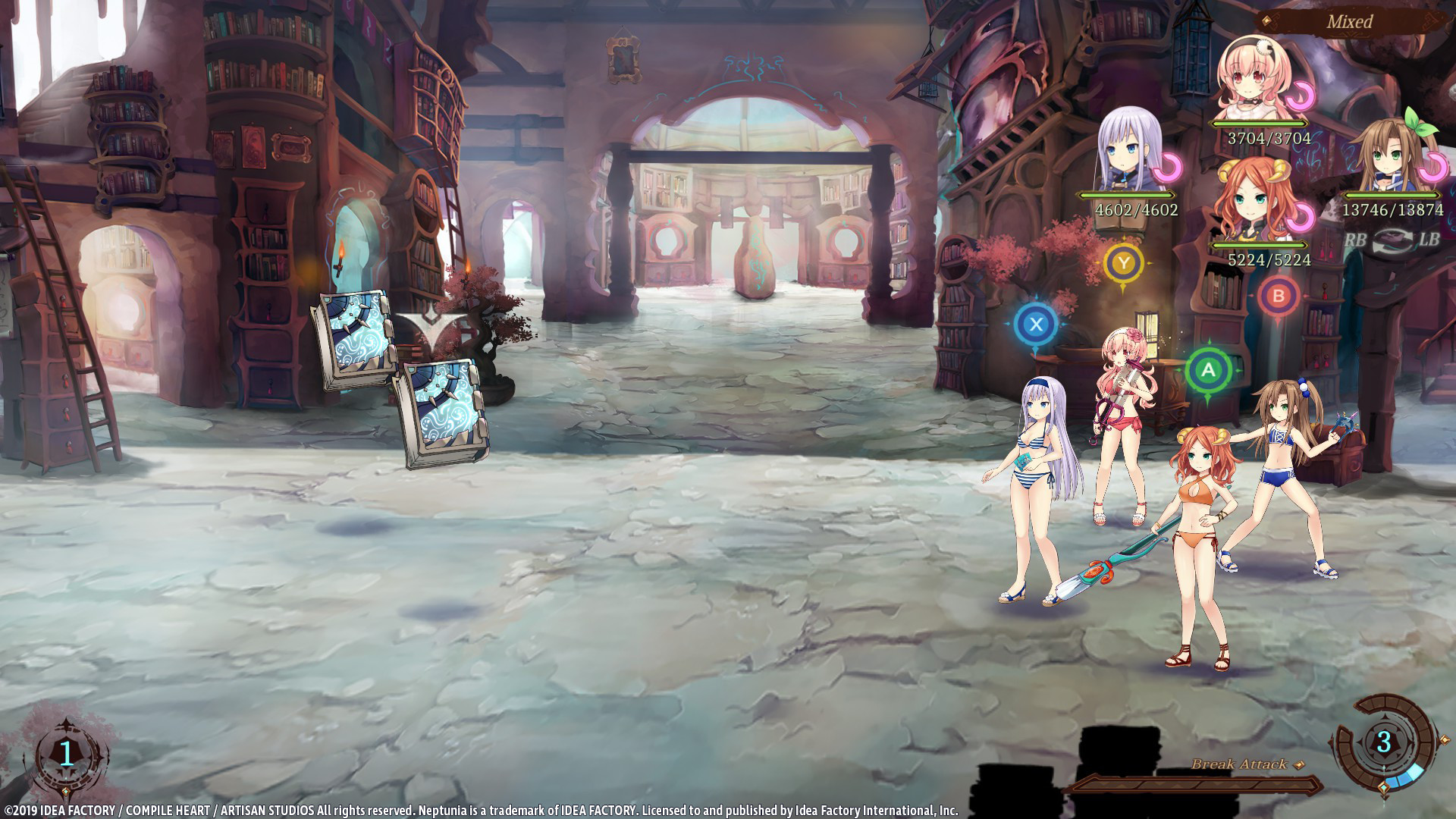 Super Neptunia RPG - Swimsuit Set screenshot 6