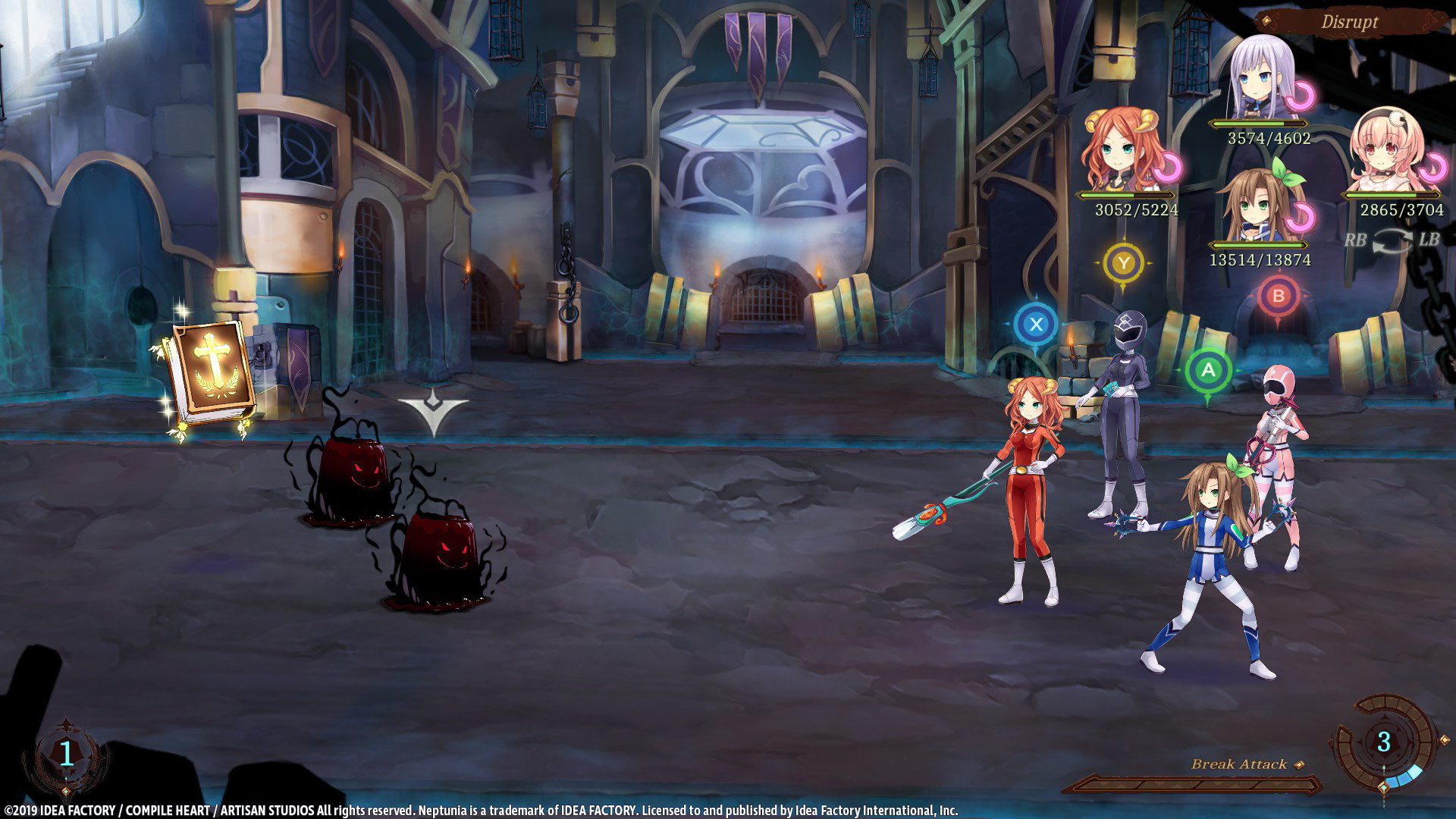 Super Neptunia RPG - Sentai Set screenshot 3