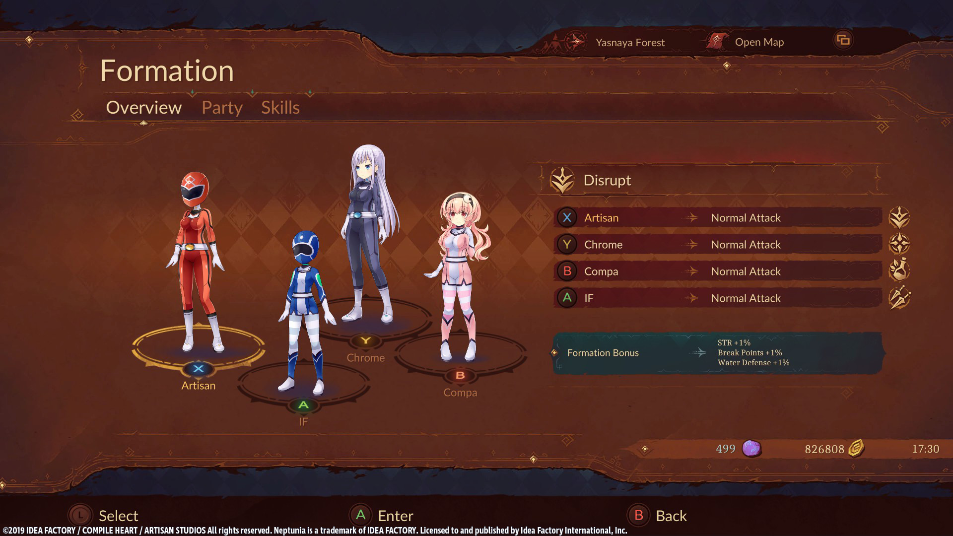 Super Neptunia RPG - Sentai Set screenshot 1