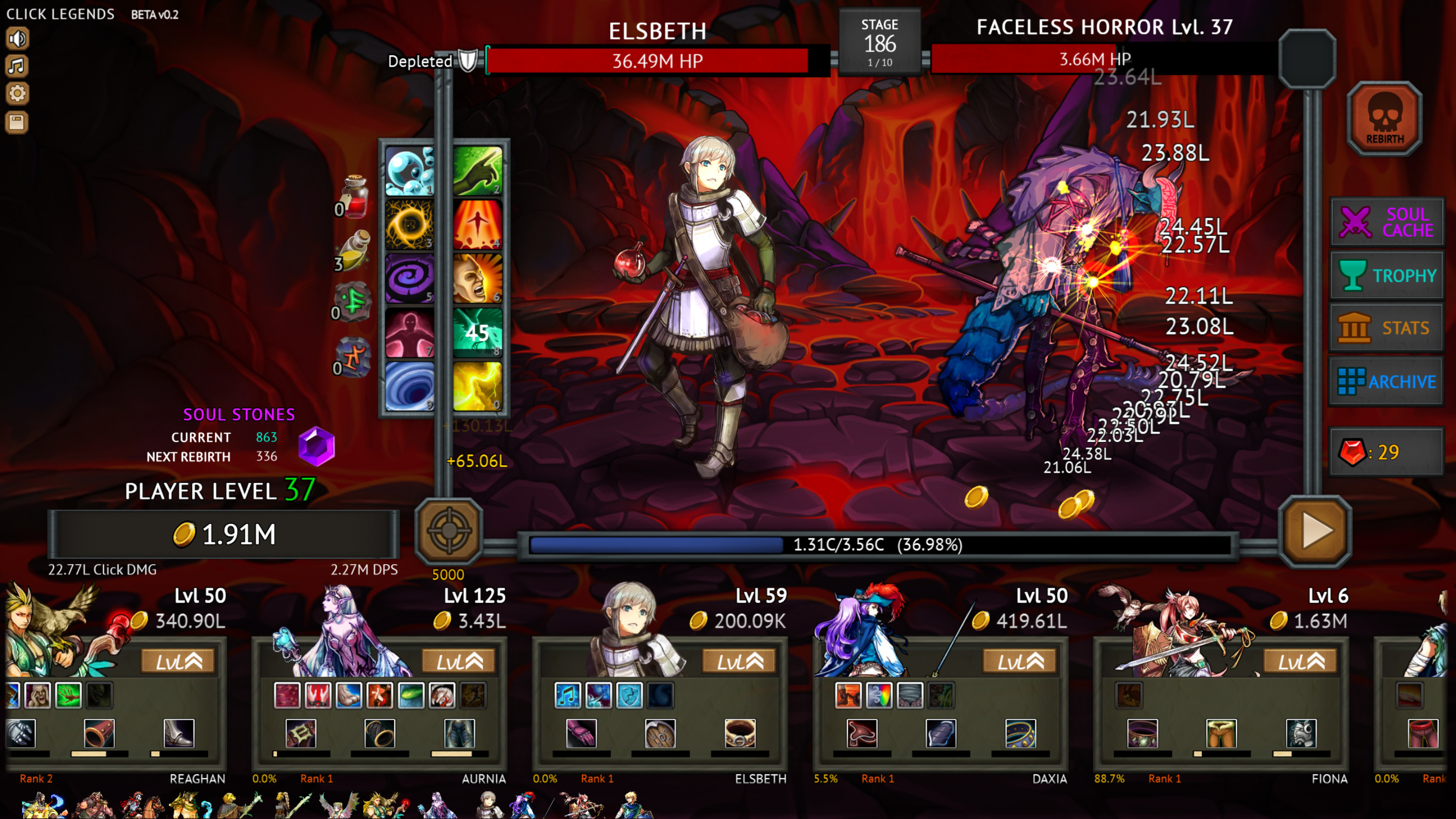 Click Legends screenshot 3