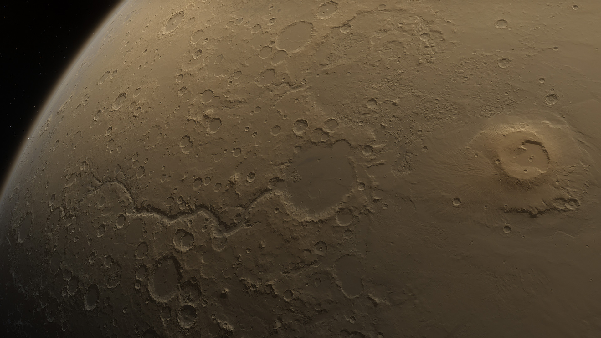 SpaceEngine - Mars HD screenshot 6