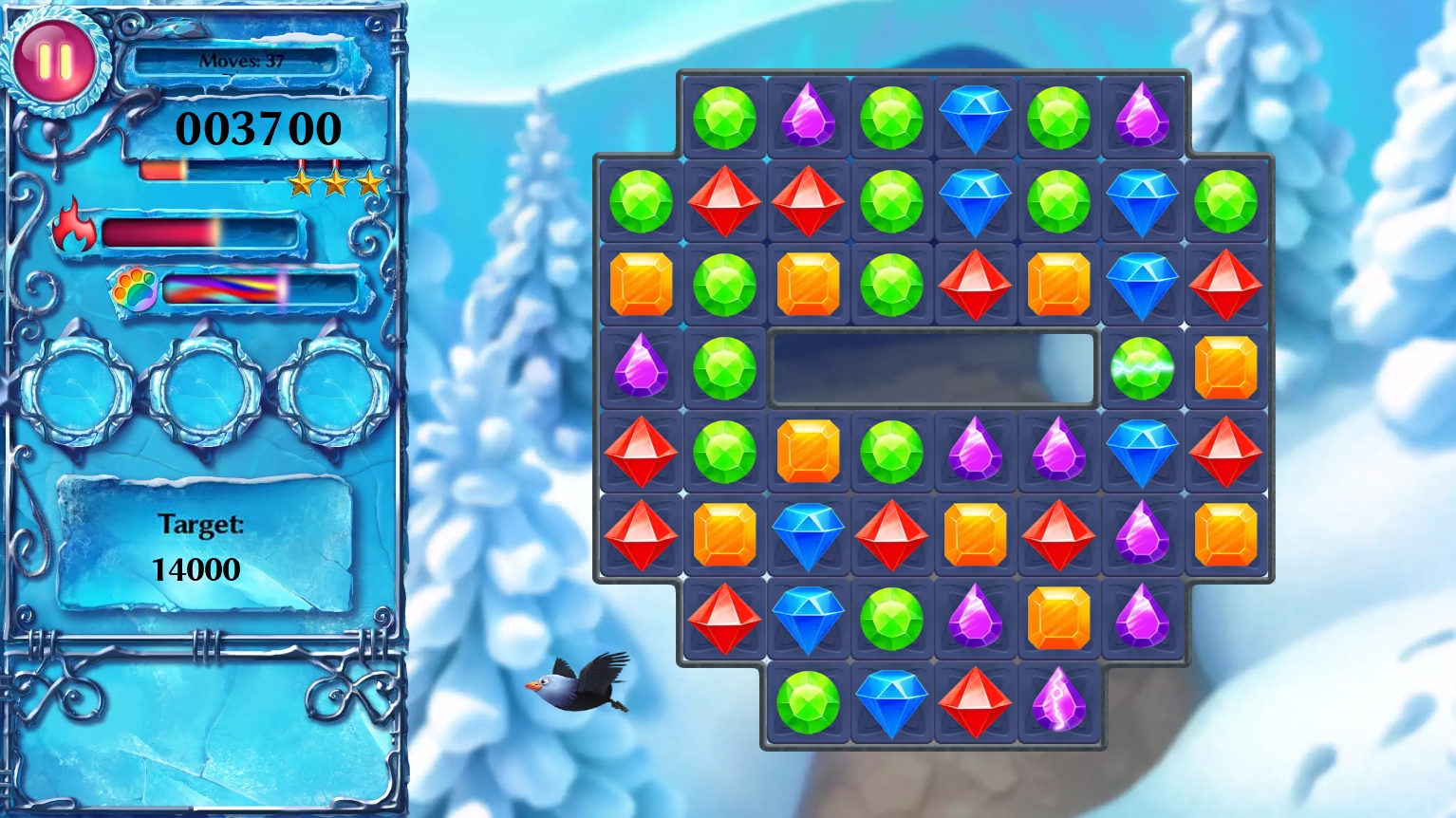 Snow Jewels screenshot 1