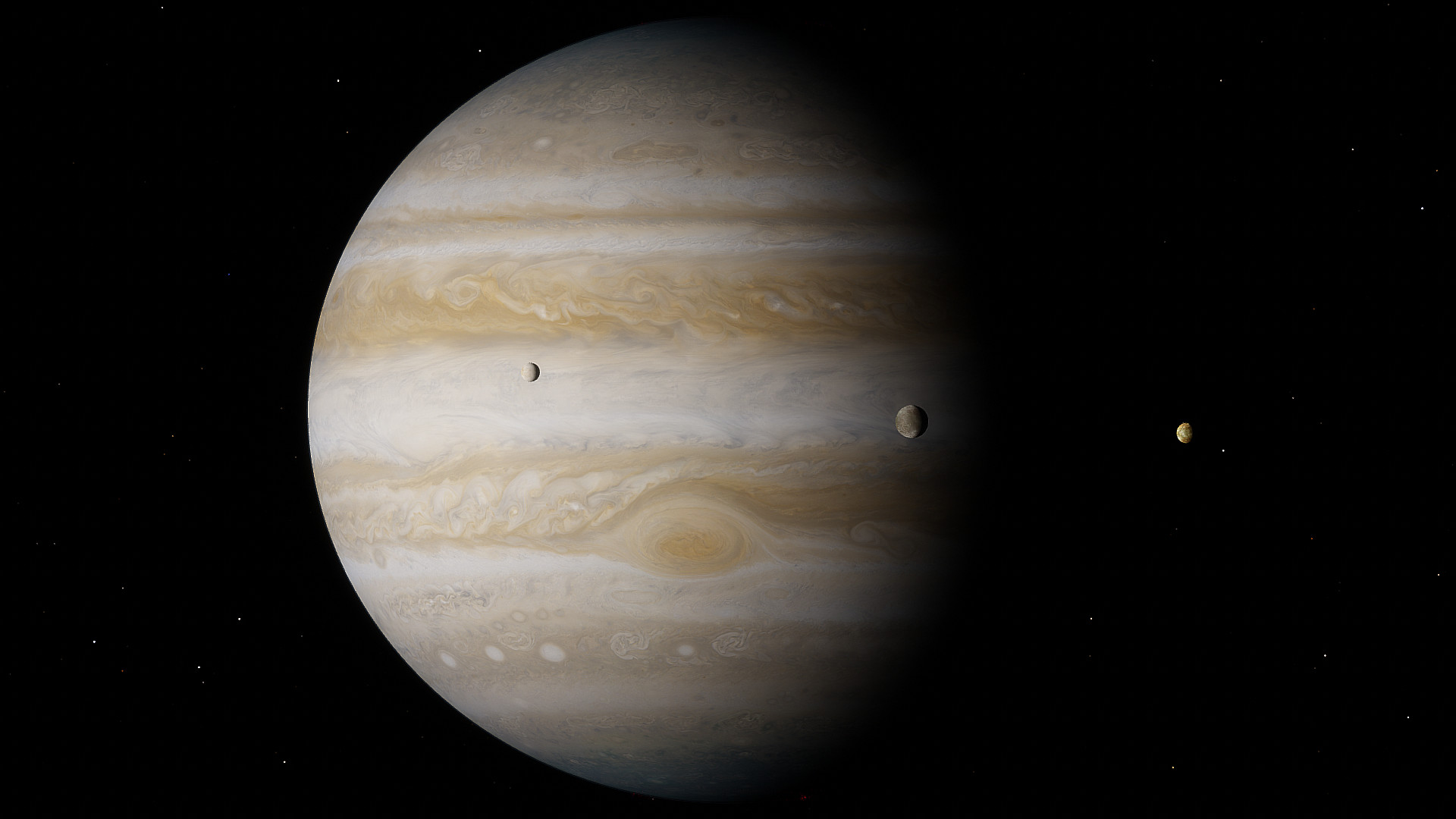 SpaceEngine - Jupiter System HD screenshot 1