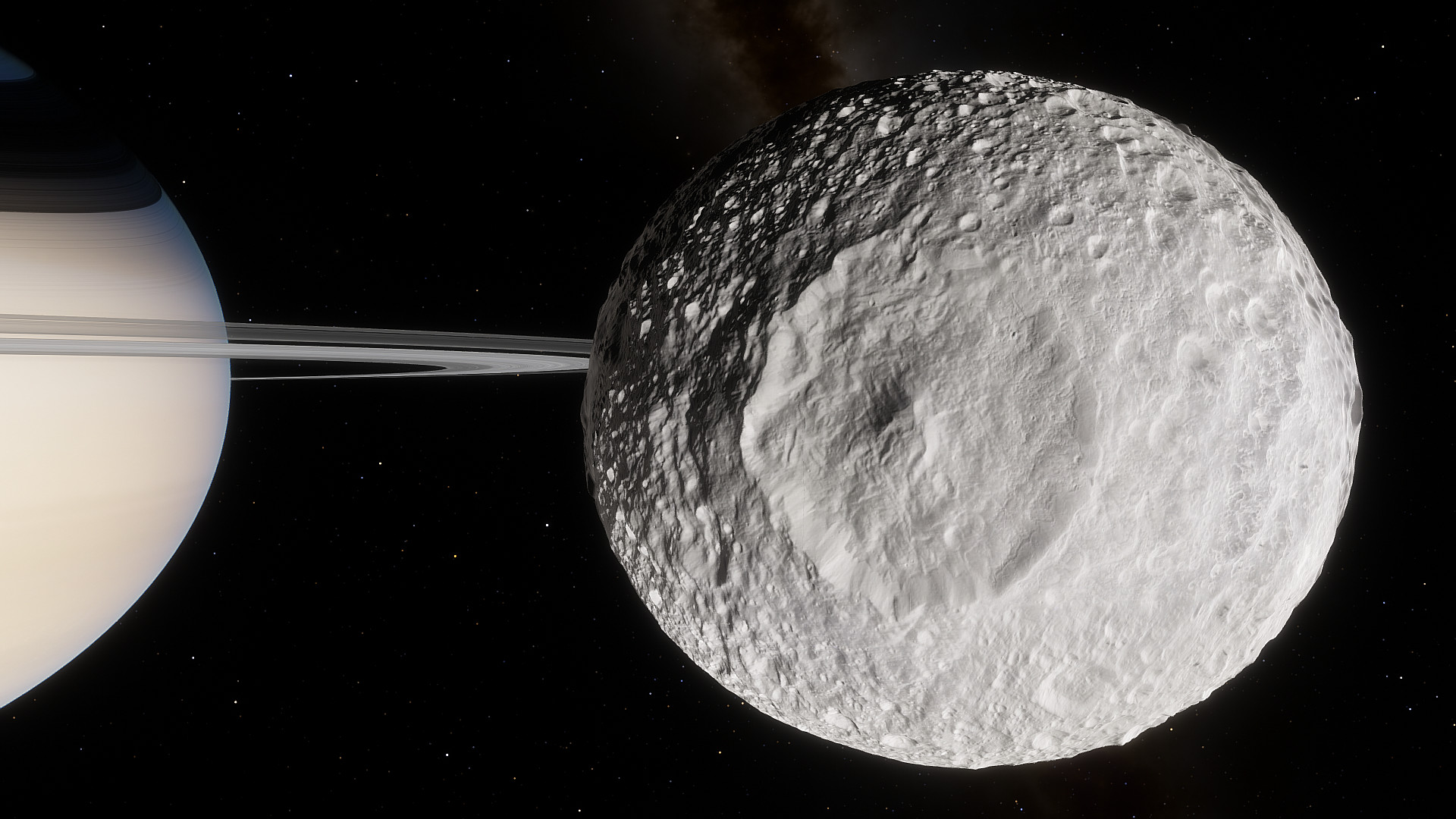 SpaceEngine - Saturn System HD screenshot 4
