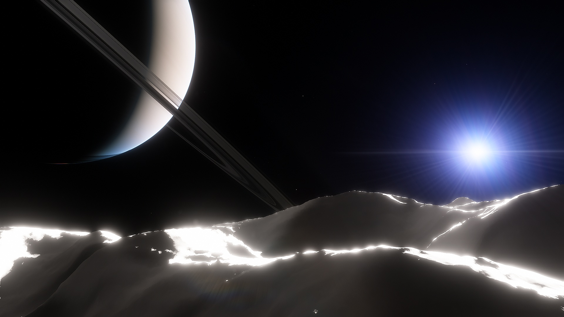 SpaceEngine - Saturn System HD screenshot 1