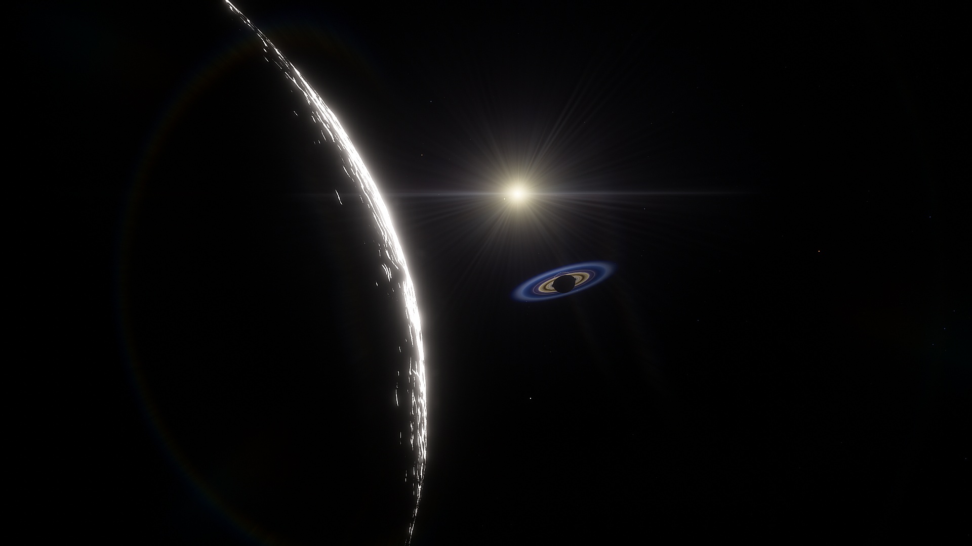 SpaceEngine - Saturn System HD screenshot 19