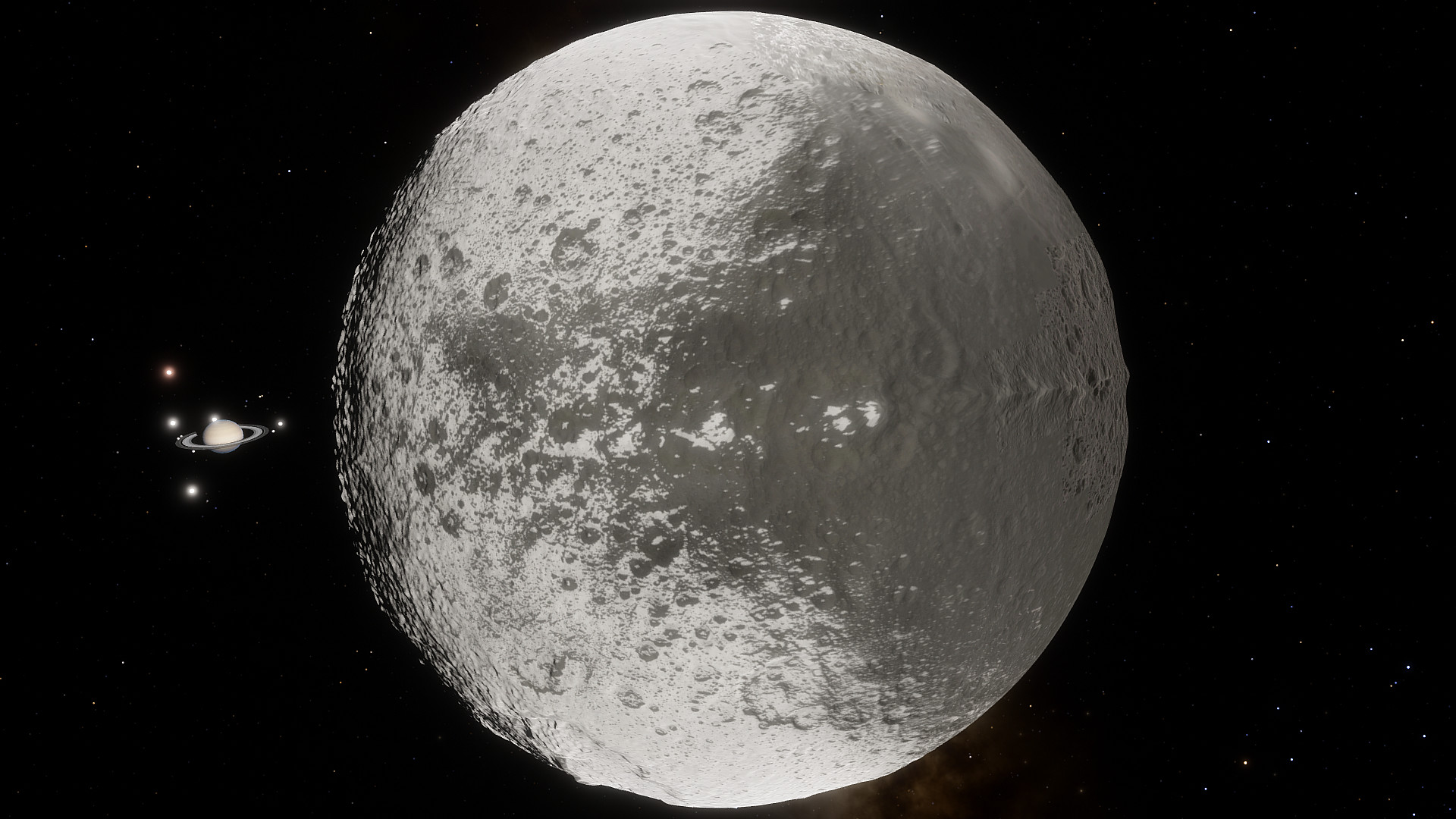 SpaceEngine - Saturn System HD screenshot 18