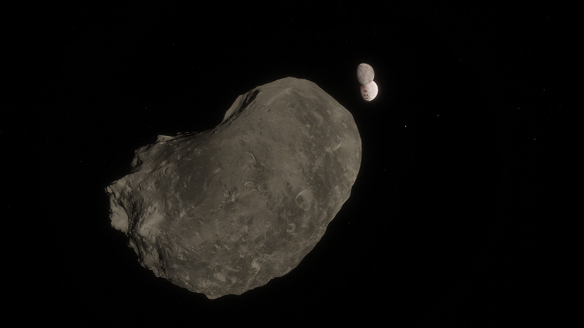 SpaceEngine - Pluto System HD screenshot 14