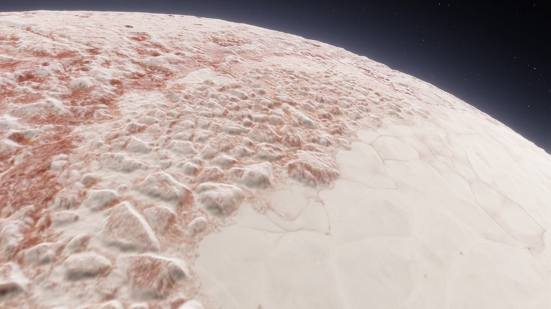 SpaceEngine - Pluto System HD screenshot 7