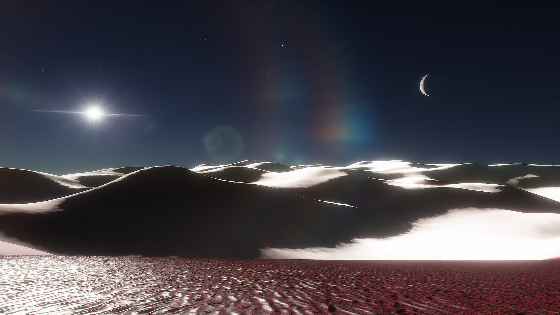SpaceEngine - Pluto System HD screenshot 9