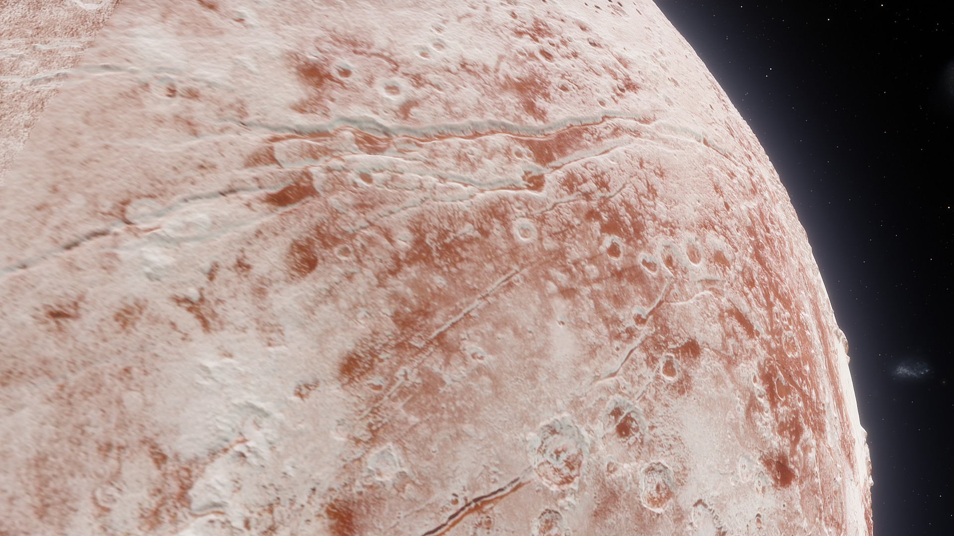 SpaceEngine - Pluto System HD screenshot 5