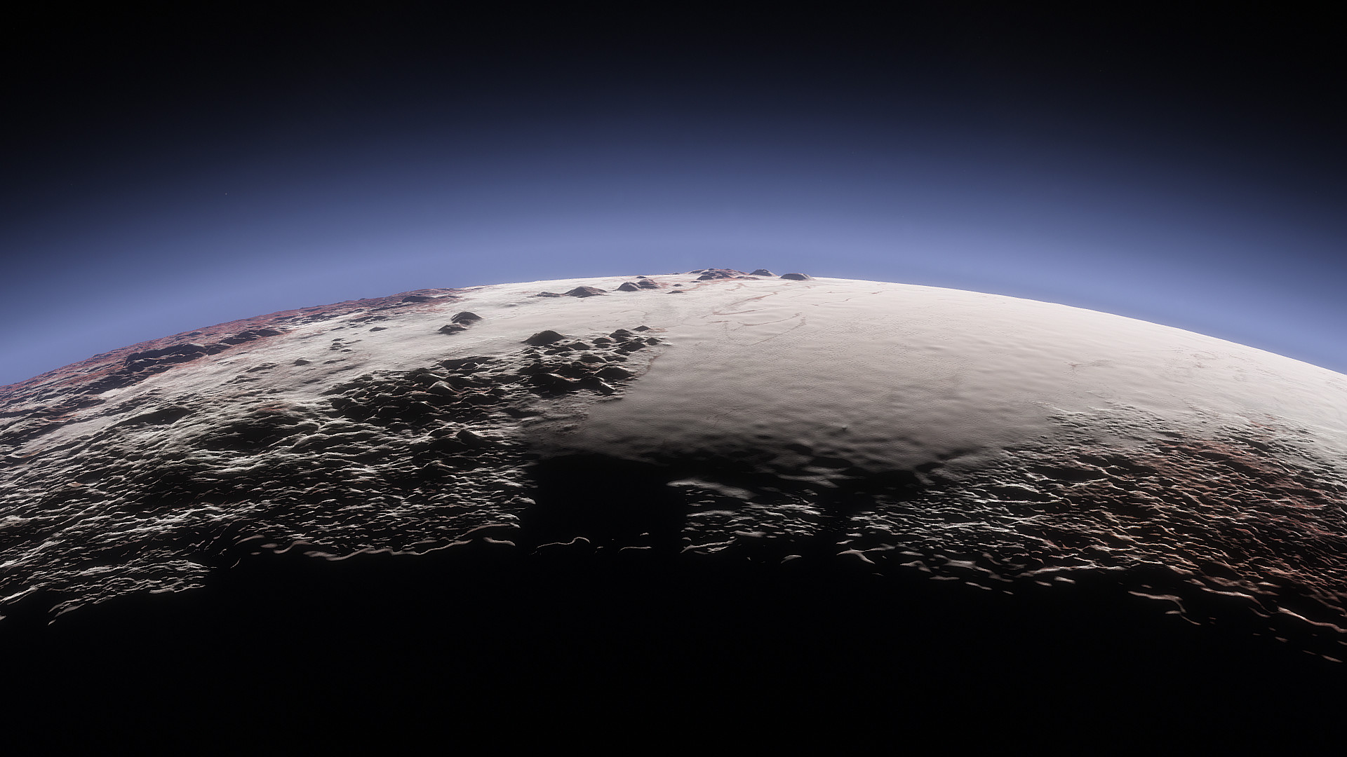 SpaceEngine - Pluto System HD screenshot 2
