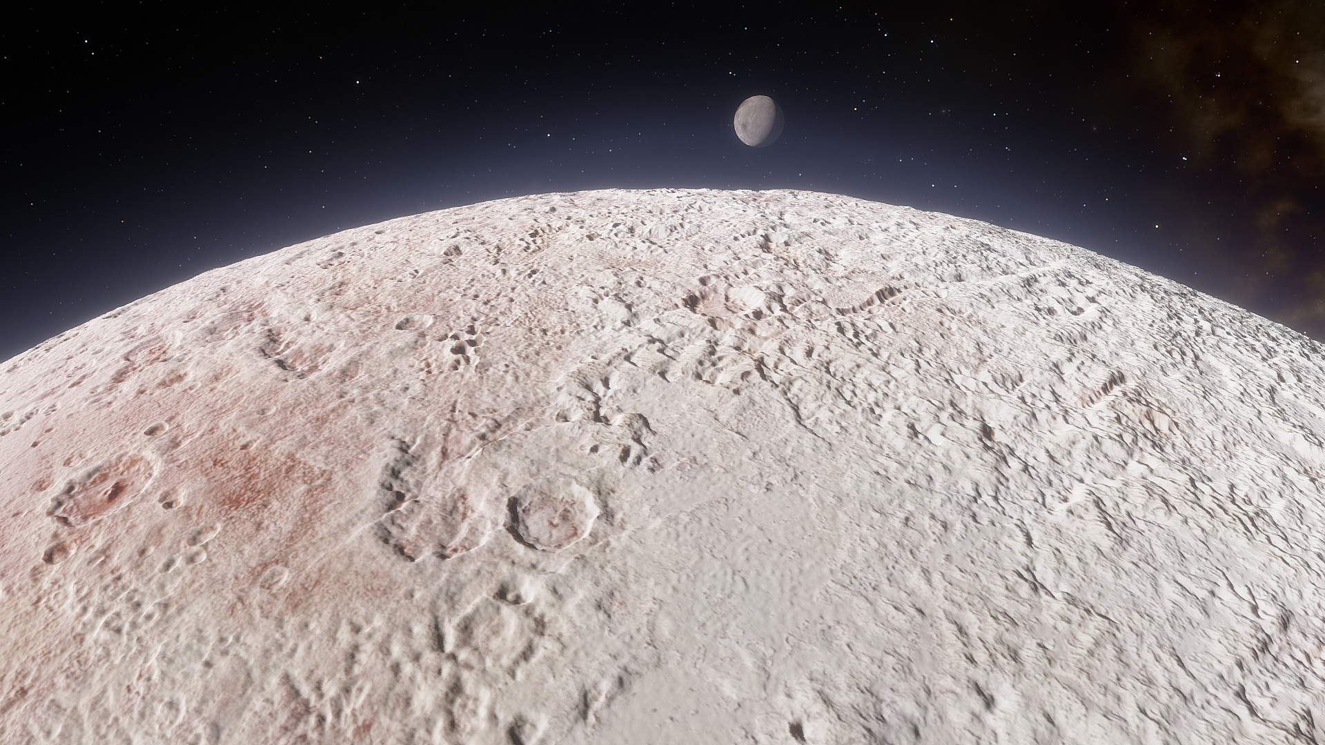 SpaceEngine - Pluto System HD screenshot 8