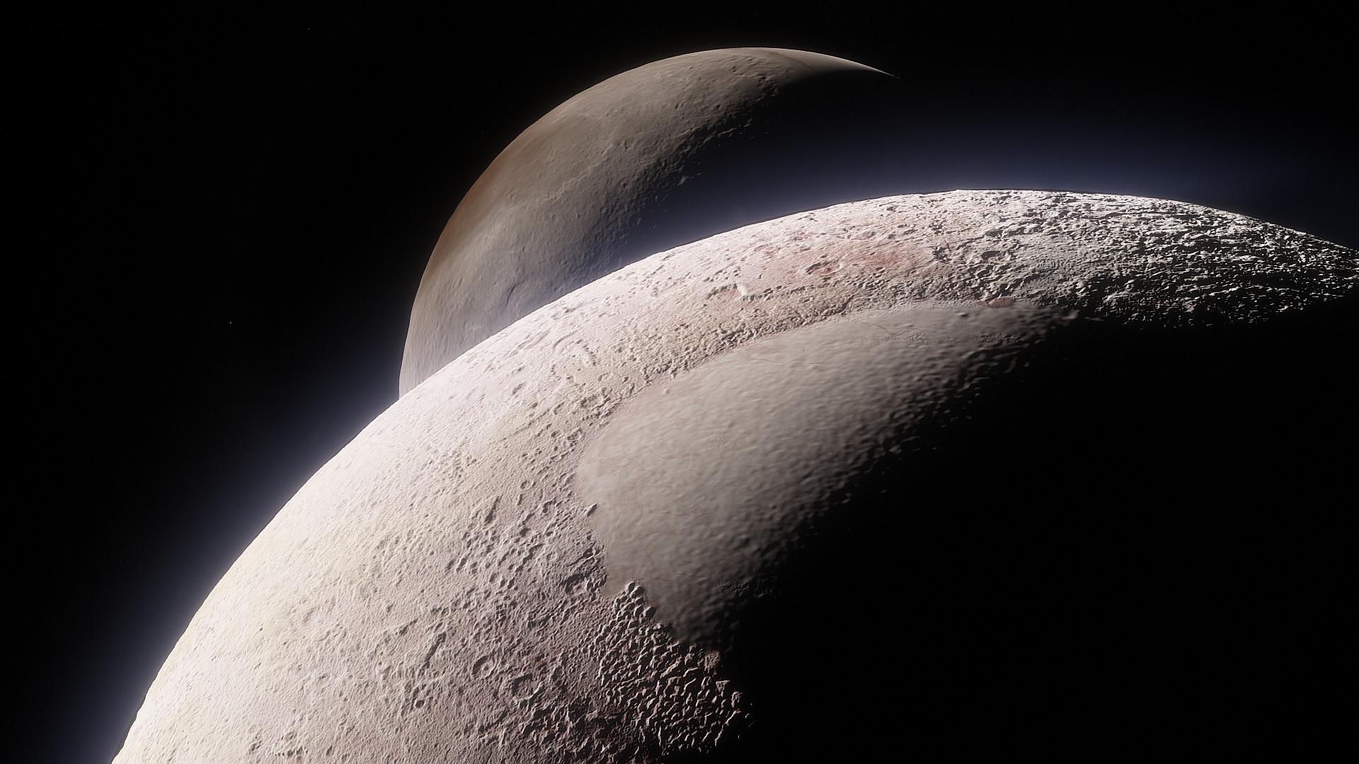 SpaceEngine - Pluto System HD screenshot 13