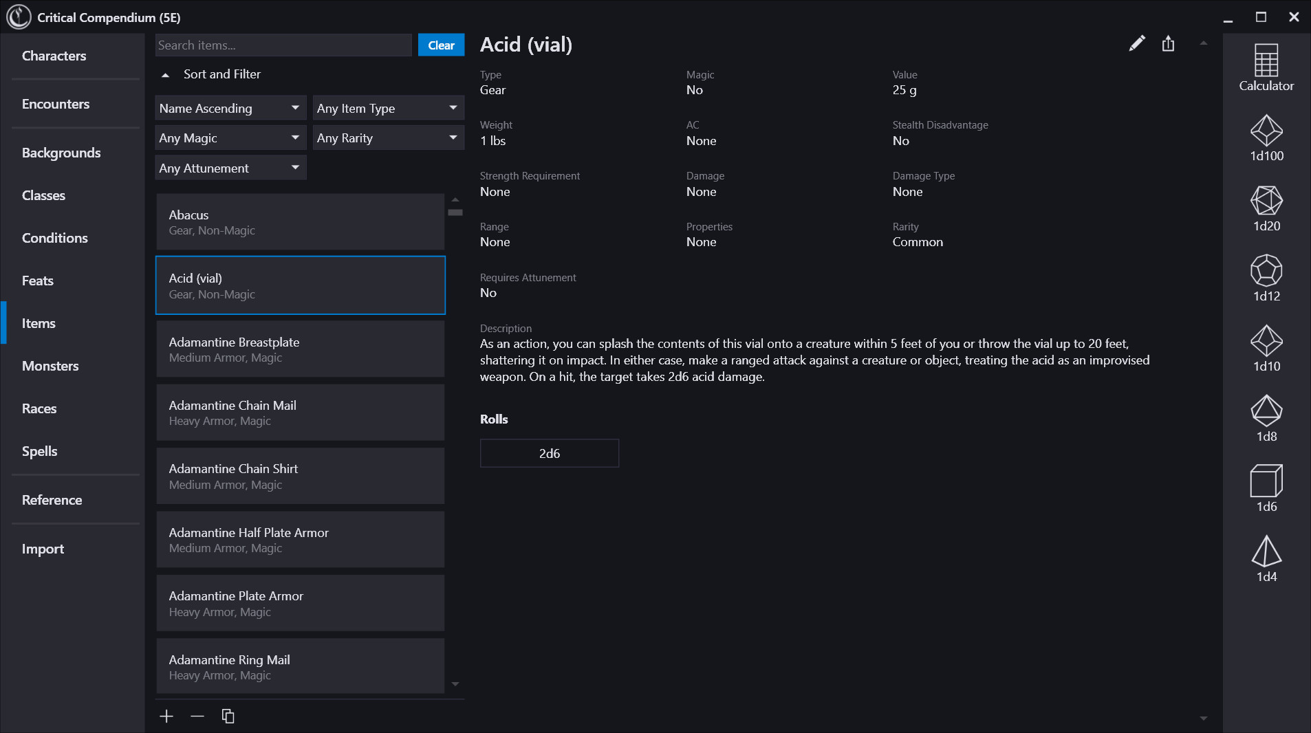 Critical Compendium screenshot 10