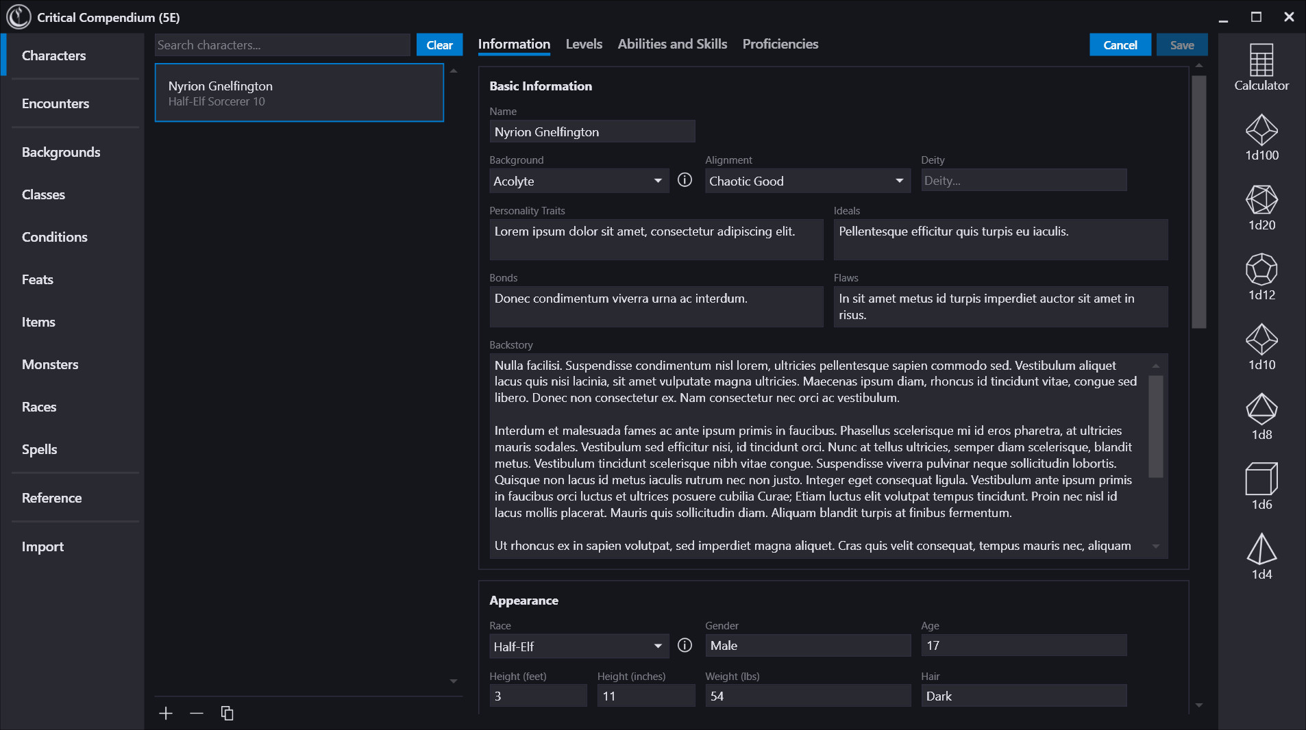 Critical Compendium screenshot 7