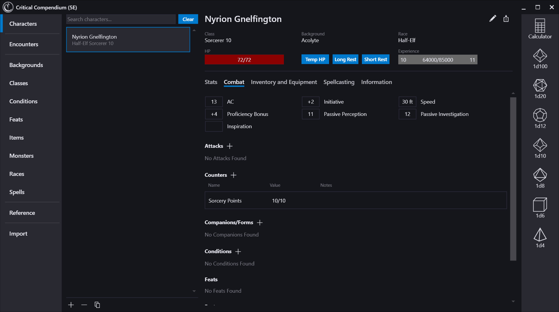 Critical Compendium screenshot 3