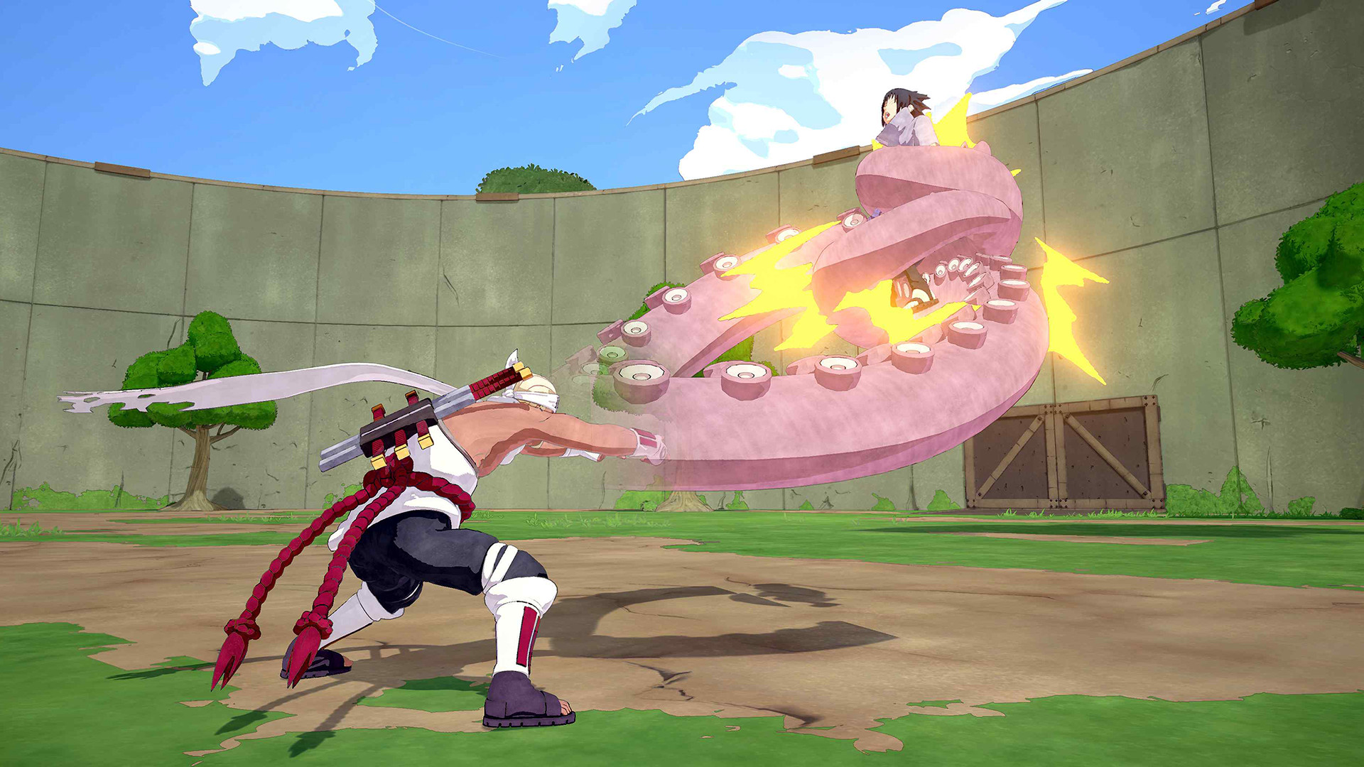 NTBSS: Master Character Training Pack - Eight Tails Jinchuriki screenshot 2