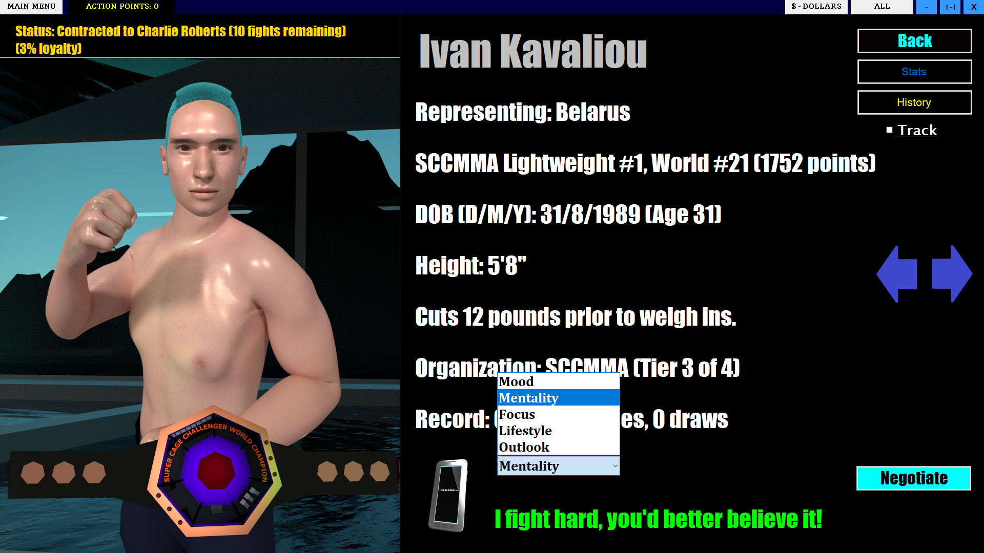MMA Executive screenshot 3