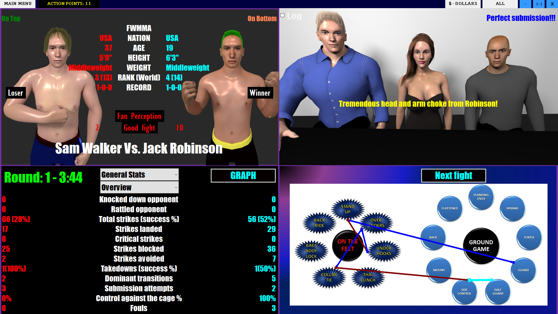 MMA Executive screenshot 5