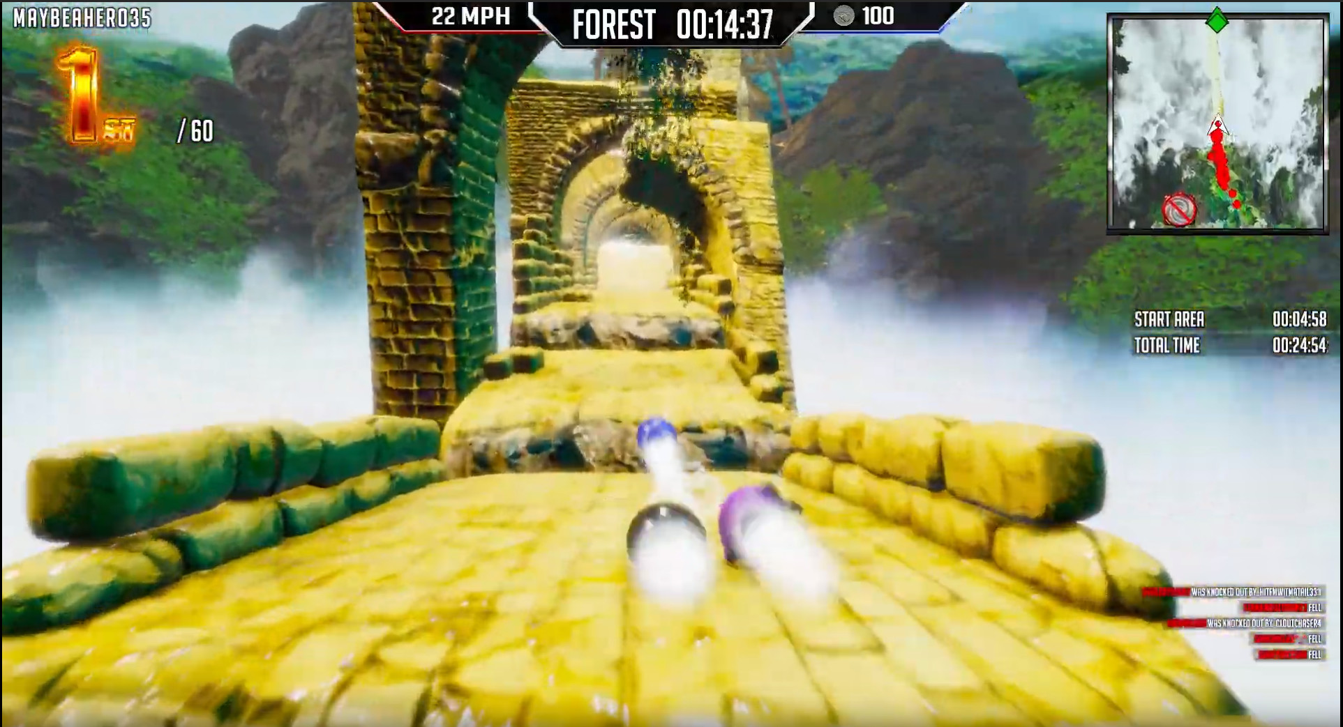 Crazy Ball Racing screenshot 1