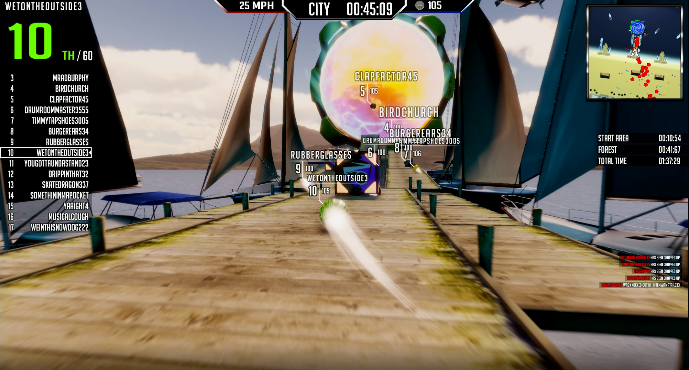 Crazy Ball Racing screenshot 4