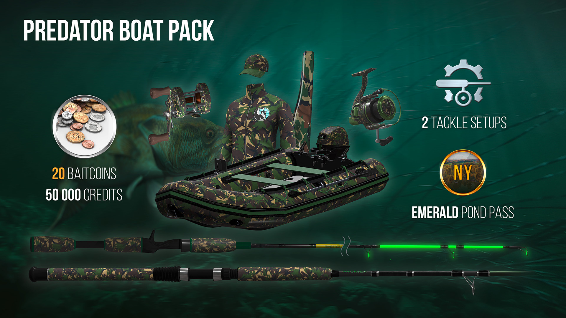 The Fisherman - Fishing Planet: Predator Boat Pack screenshot 1