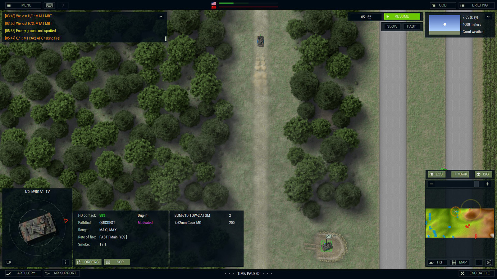 Armored Brigade screenshot 1