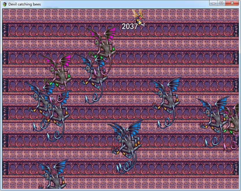 Devil_catching_bees screenshot 2