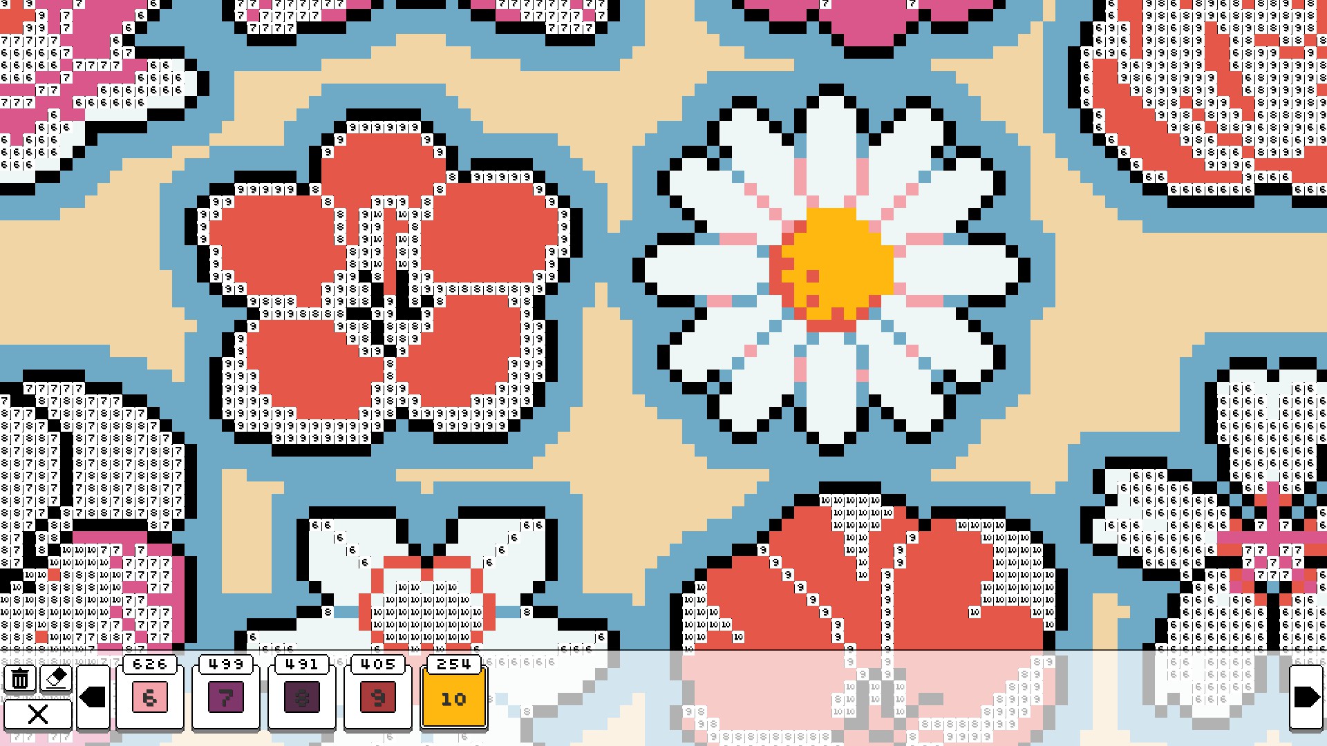 Coloring Pixels - Flowers Pack screenshot 4
